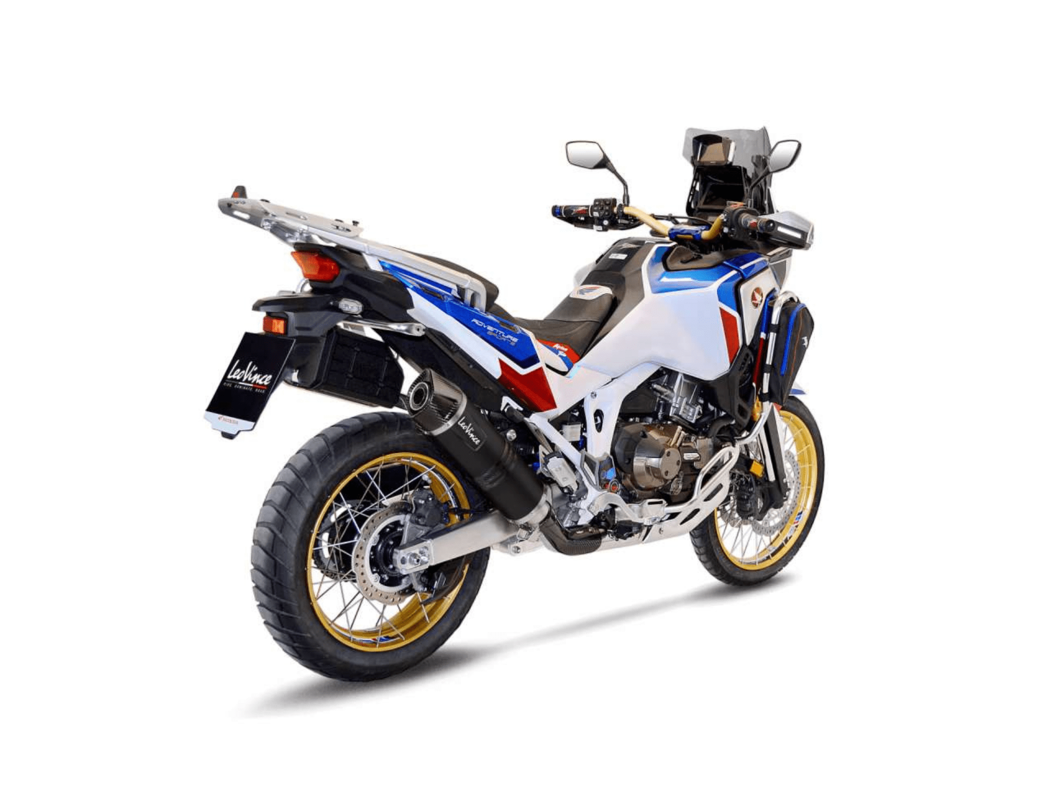 HONDA CRF 1100 L AFRICA TWIN ADV SPORTS LeoVince Exhaust LV ONE EVO Black Slip-On Silencer 2024-2025 - Slika 3