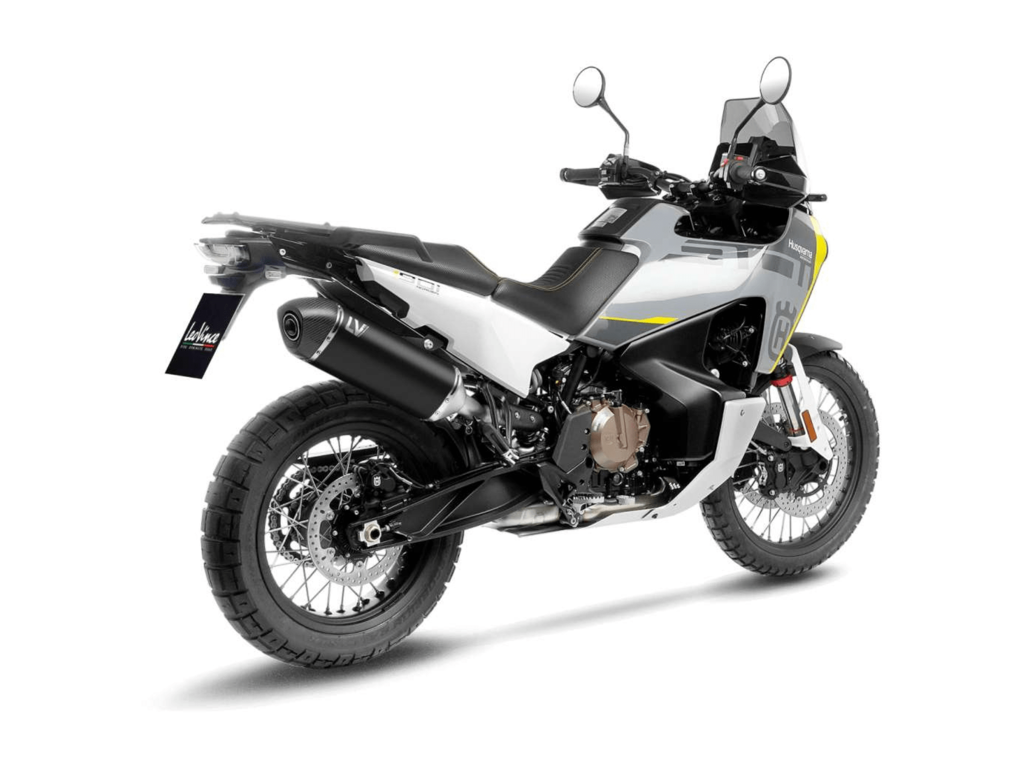 HUSQVARNA NORDEN 901 LeoVince Exhaust LV-14 Black Slip-On Silencer 2022-2025 - Image 3