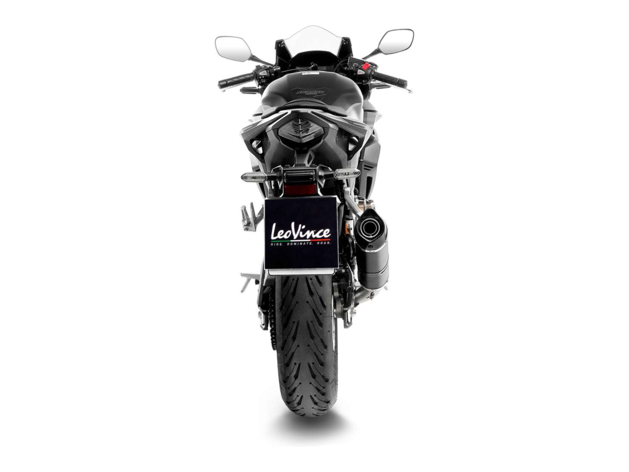HONDA CBR 500 R LeoVince Exhaust LV ONE EVO Carbon Slip-On Silencer 2019-2023 - Slika 4
