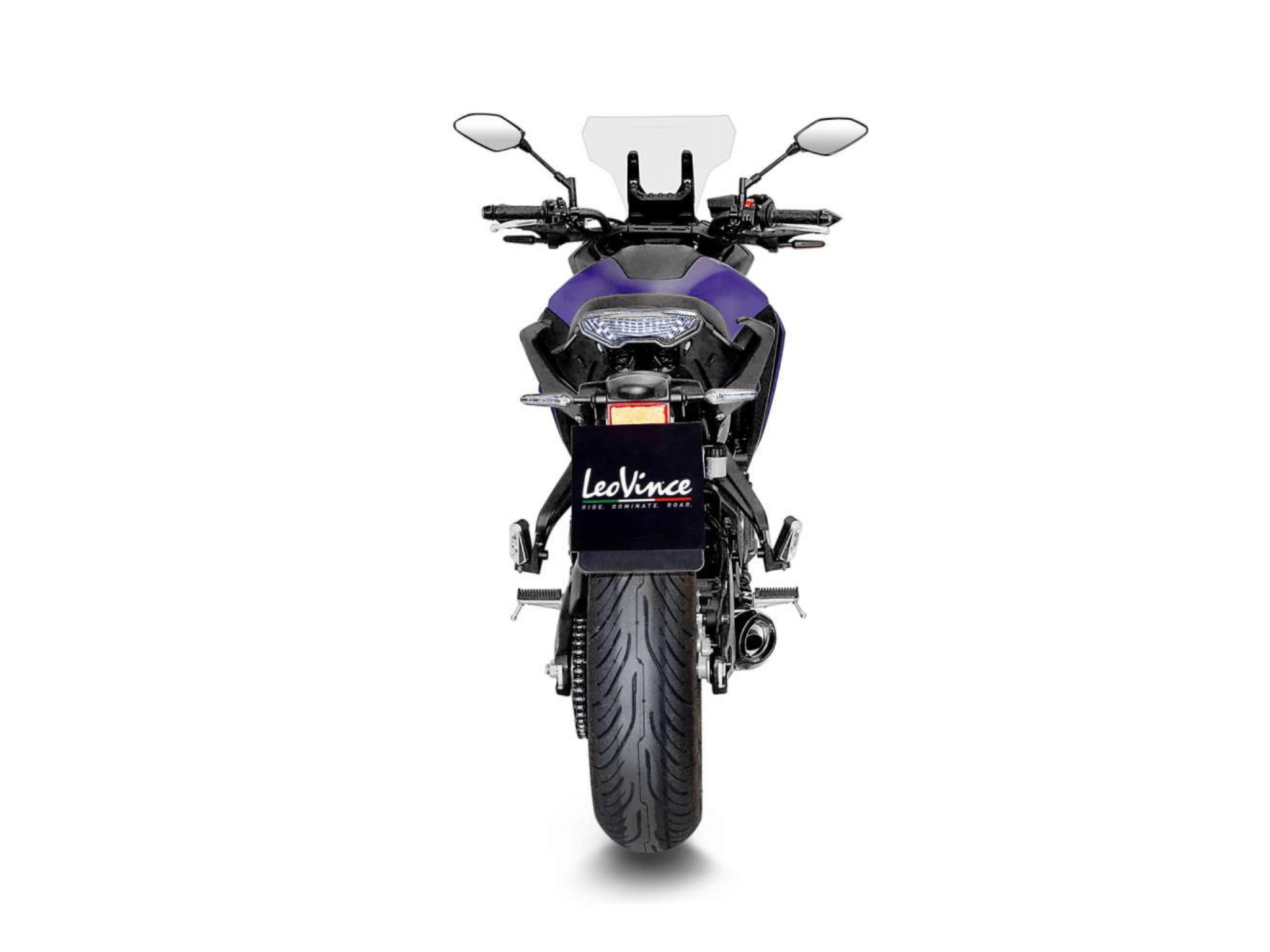 YAMAHA TRACER 7 LeoVince Exhaust Complete System with LV ONE EVO Silencer 2020-2024 - Slika 4