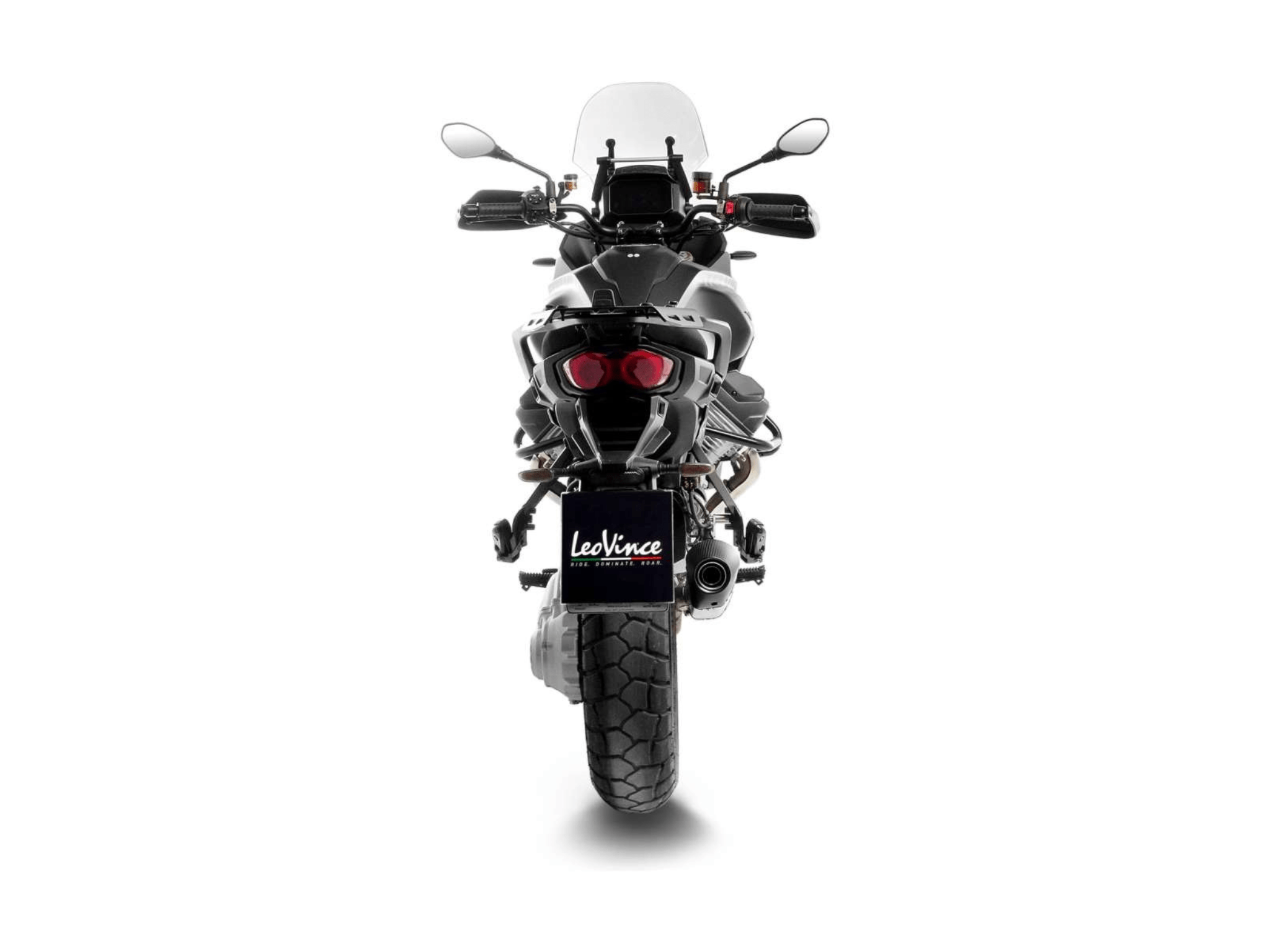 MOTO GUZZI STELVIO LeoVince Exhaust LV-14 Slip-On Silencer 2024-2026 - immagine 4