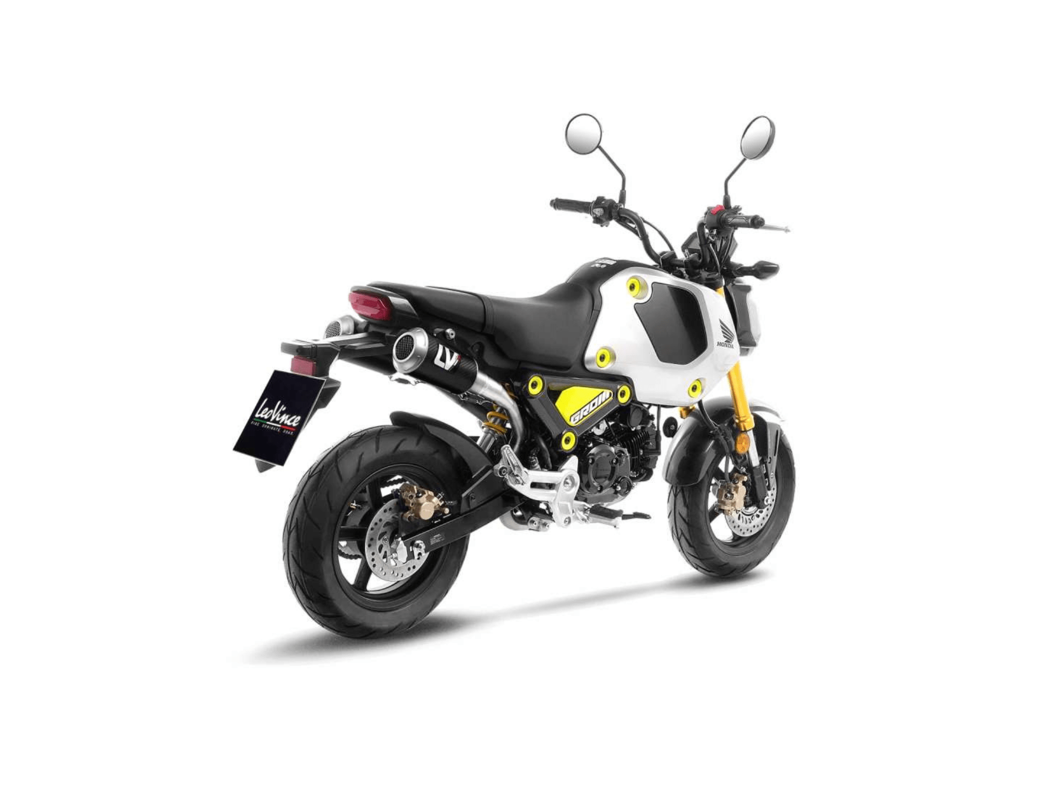 HONDA MSX 125 / GROM LeoVince Exhaust Complete Racing System with LV-10 Carbon Silencers 2022-2024 - Slika 3