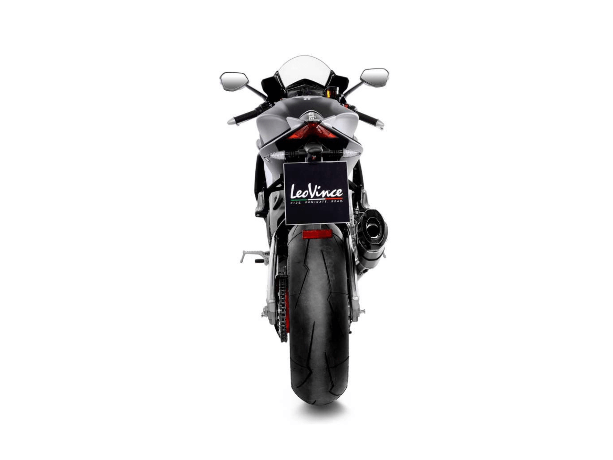 APRILIA RSV4 LeoVince Exhaust FACTORY S Carbon Slip-On Silencer 2019-2020 - immagine 4