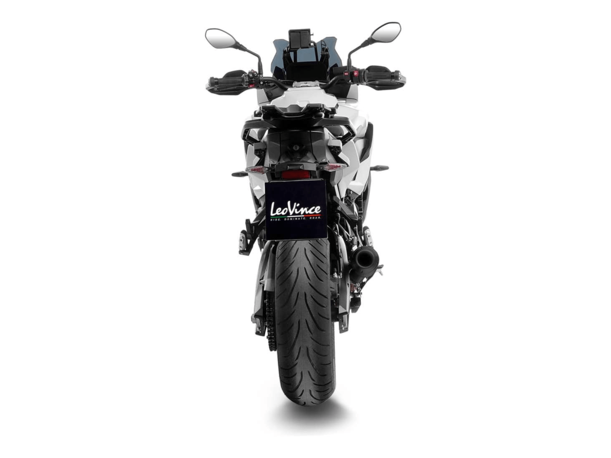 BMW S 1000 XR LeoVince Exhaust LV-10 Black Slip-On Silencer 2020-2023 - Image 4