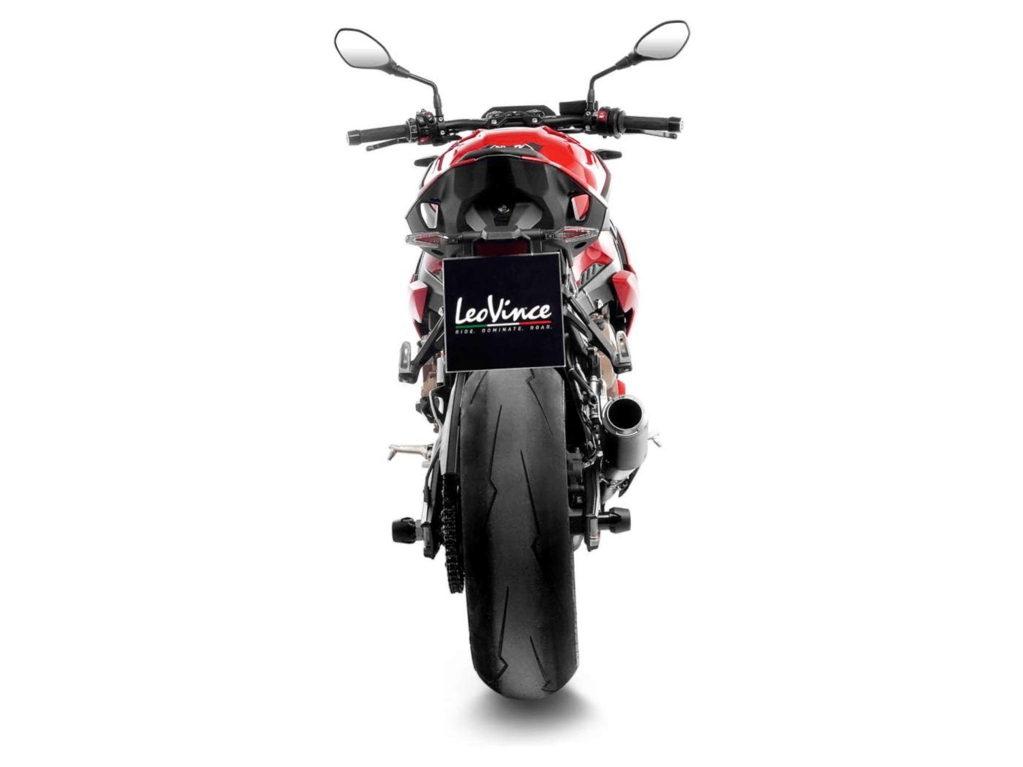 BMW S 1000 R LeoVince Exhaust LV CORSA Carbon Slip-On Silencer 2021-2024 - Image 4