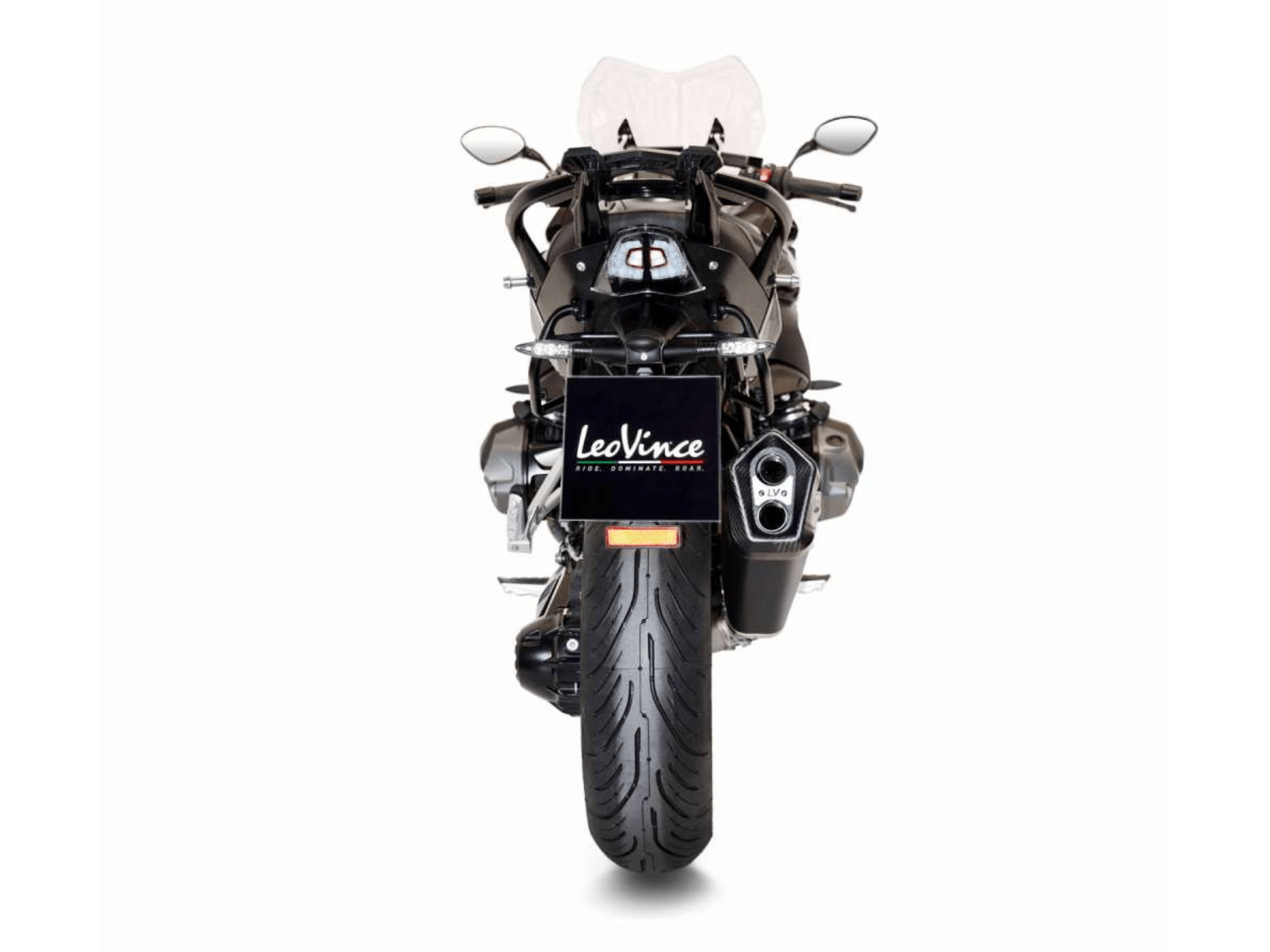 BMW R 1250 R LeoVince Exhaust LV-12 Black Slip-On Silencer 2019-2024 - Image 4