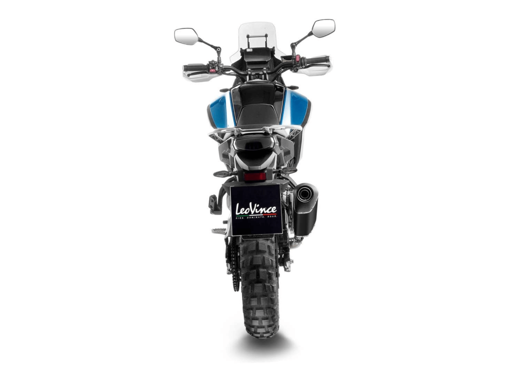 CF MOTO 450 MT LeoVince Exhaust LV-14 Black Slip-On Silencer 2024 - Slika 4