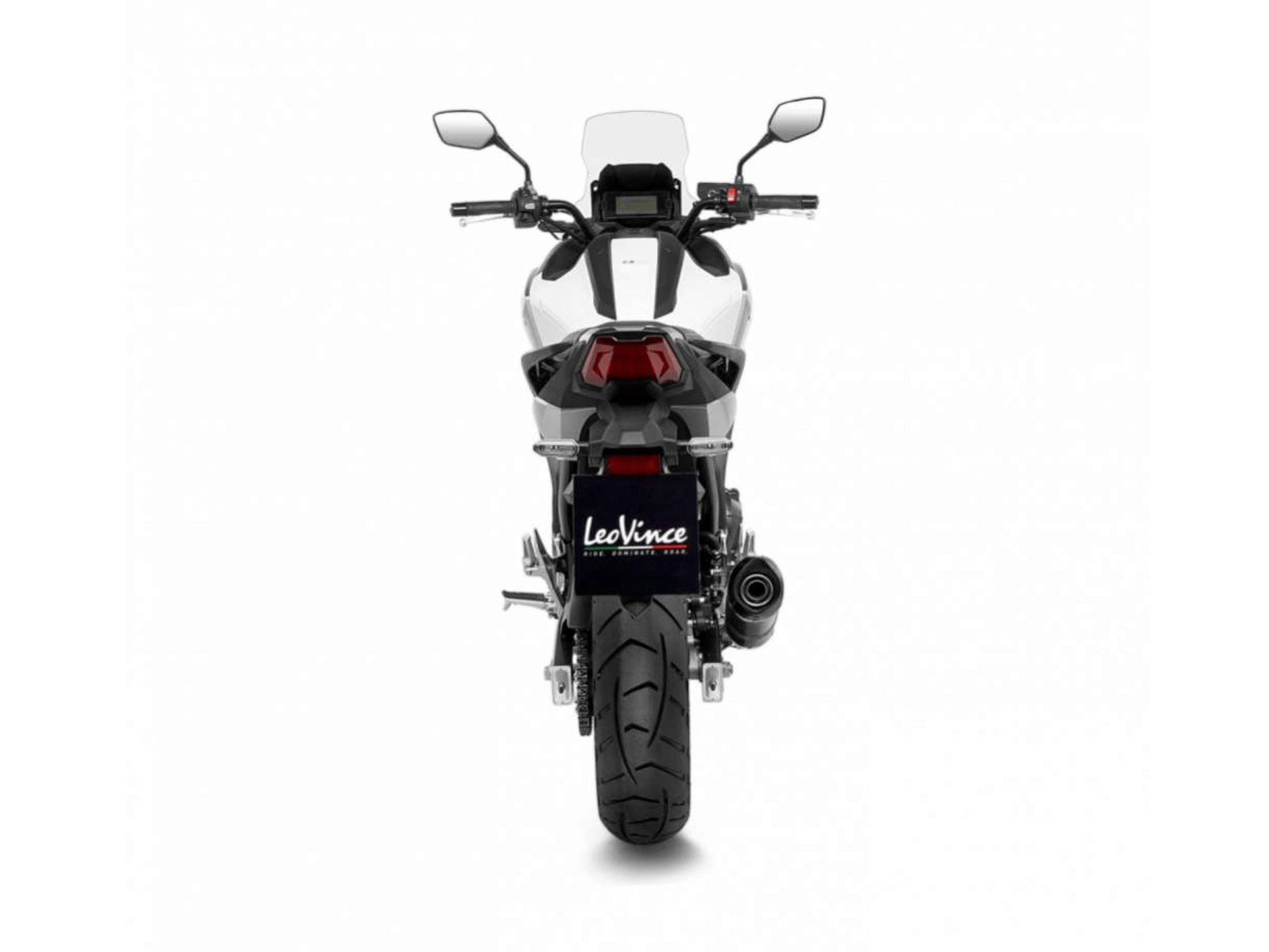 HONDA NC 750 X LeoVince Exhaust LV ONE EVO Black Slip-On Silencer 2021-2024 - Slika 4