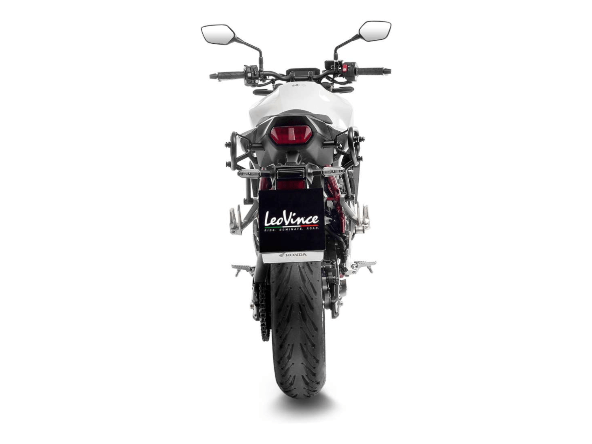 HONDA CB 750 HORNET LeoVince Exhaust Complete System with LV RACE Silencer 2023-2024 - Slika 4