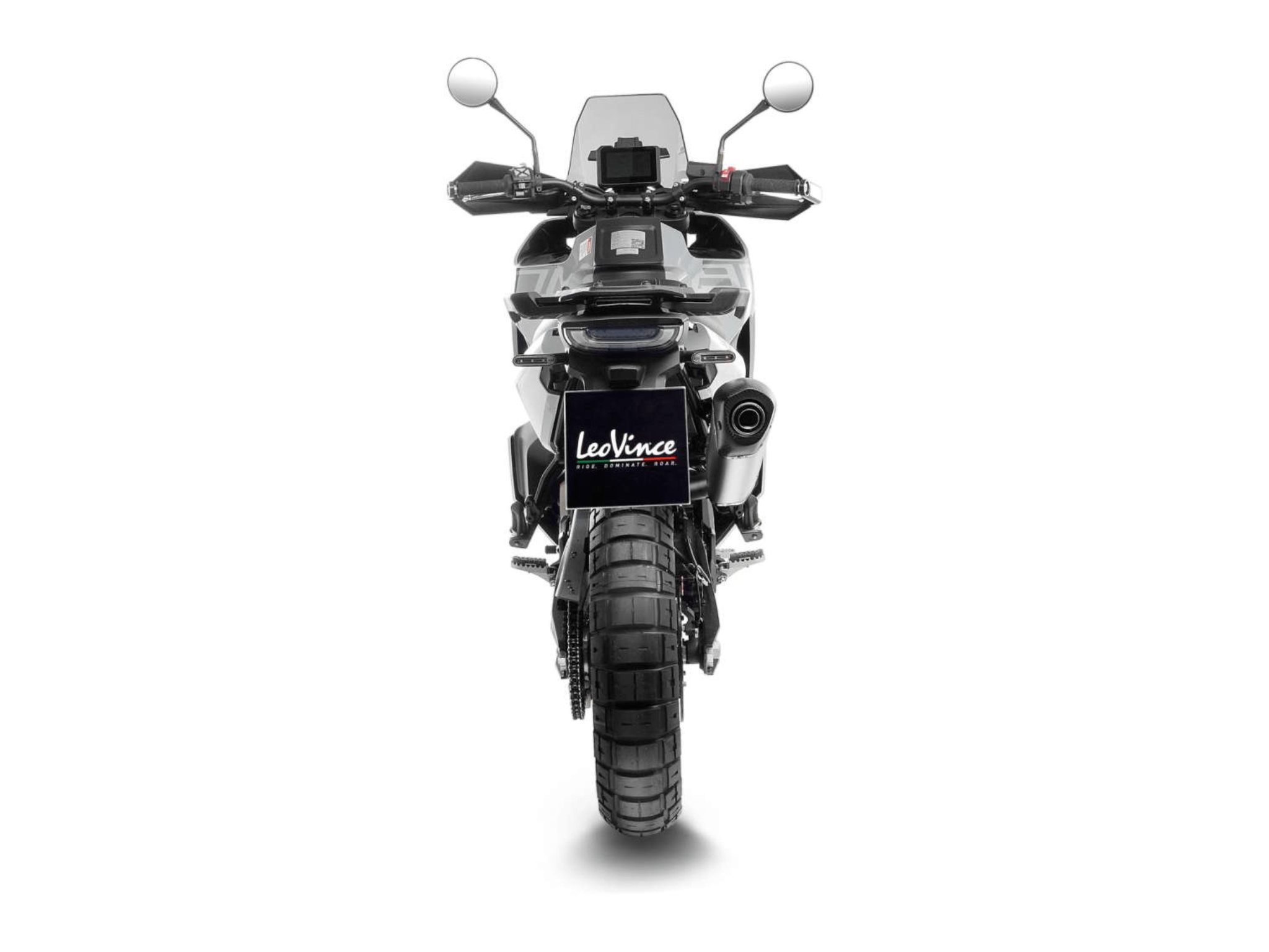 HUSQVARNA NORDEN 901 LeoVince Exhaust LV-14 Slip-On Silencer 2022-2025 - Image 4