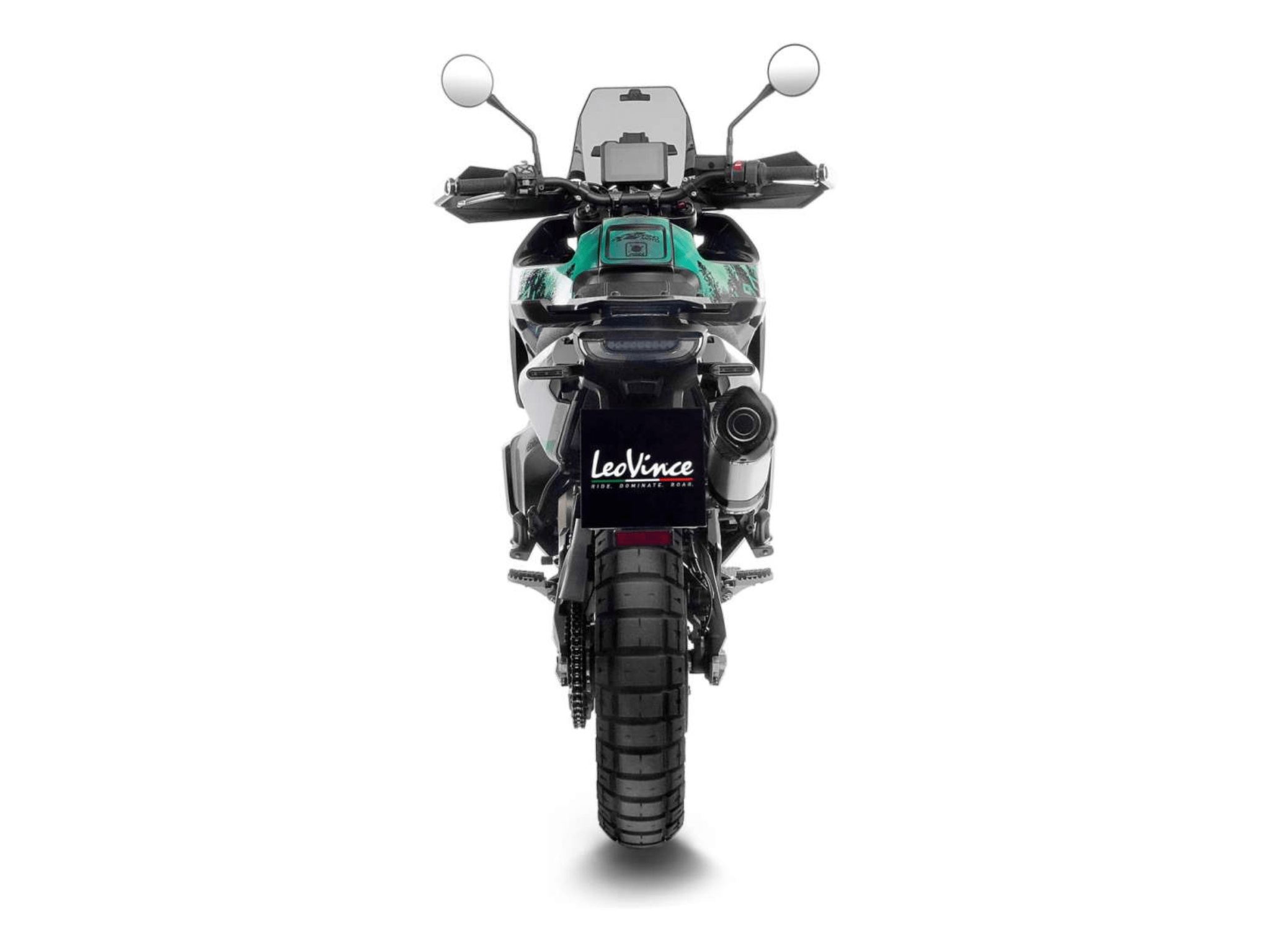HUSQVARNA NORDEN 901 LeoVince Exhaust LV ONE EVO Slip-On Silencer 2022-2025 - immagine 4