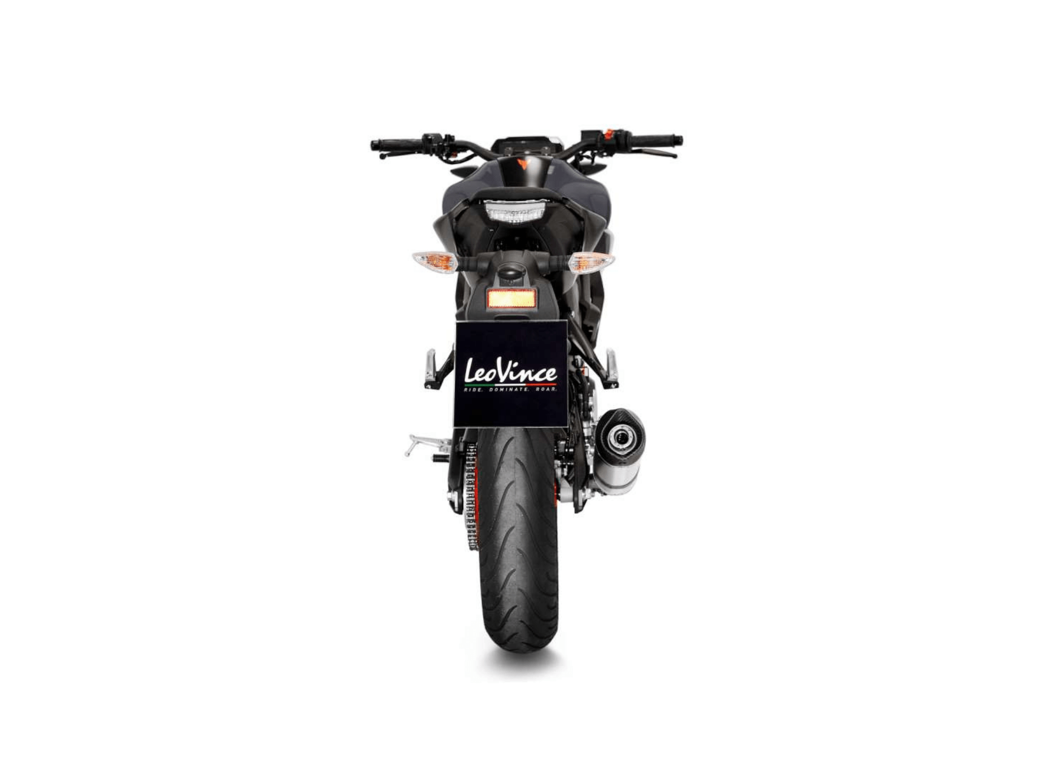 YAMAHA MT-125 LeoVince Exhaust Complete System with LV ONE Silencer 2021-2024 - Slika 4