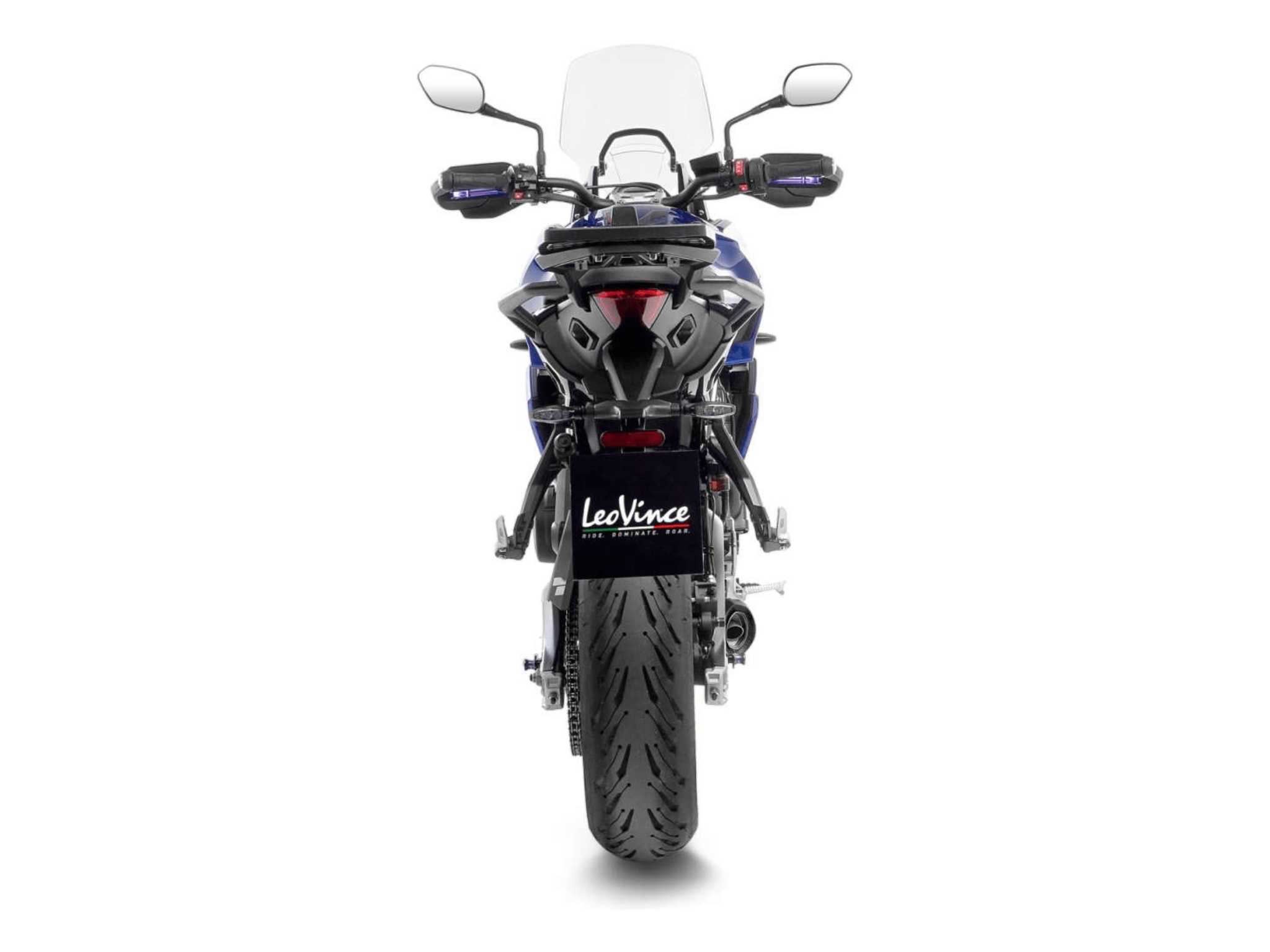 TRIUMPH TIGER SPORT 660 LeoVince Exhaust Complete System with LV ONE EVO BLACK Silencer 2022-2024 - immagine 4