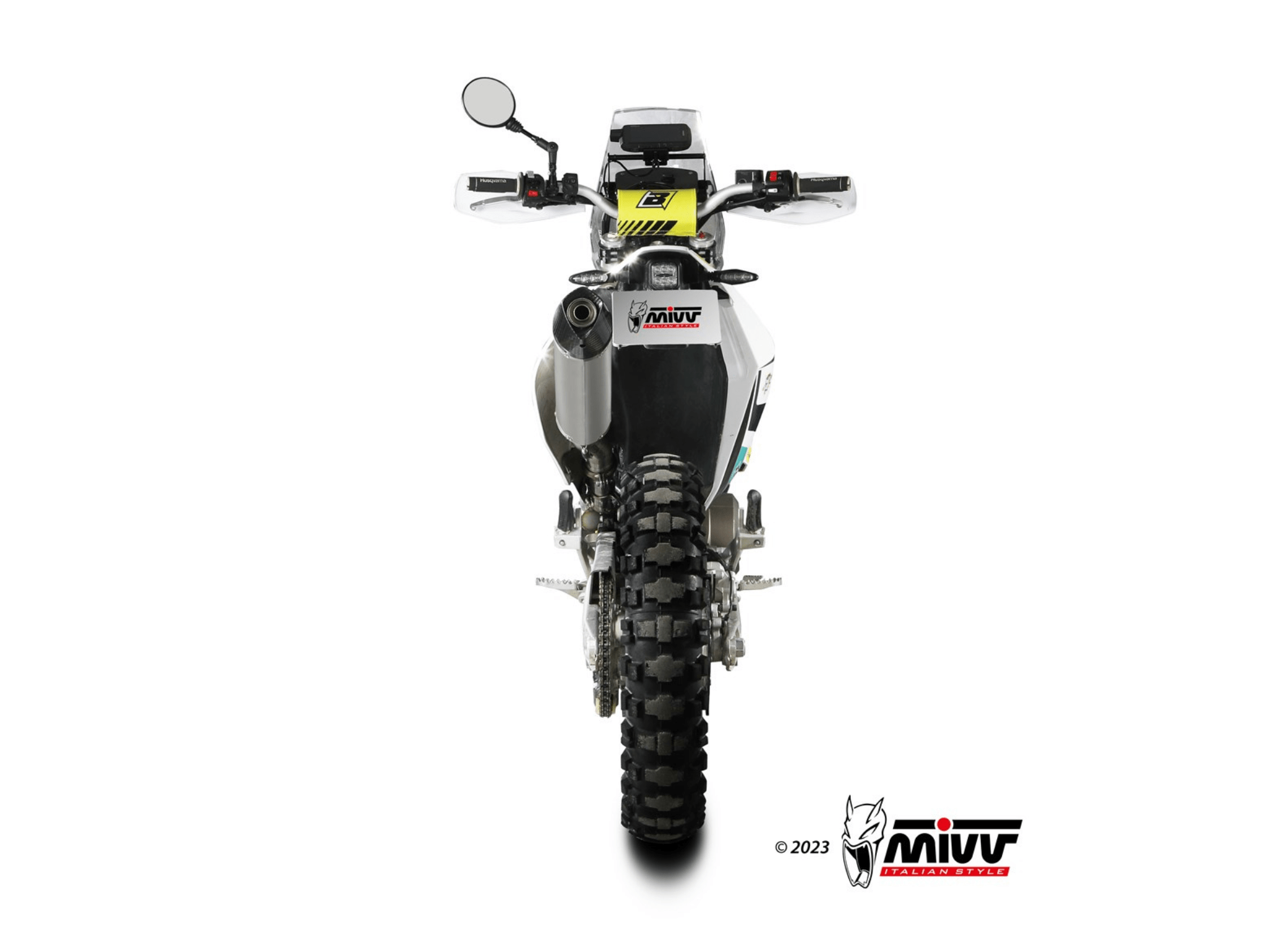 HUSQVARNA 701 SUPERMOTO MIVV Exhaust STR-1 Slip-On Silencer 2021-2024 - Image 4