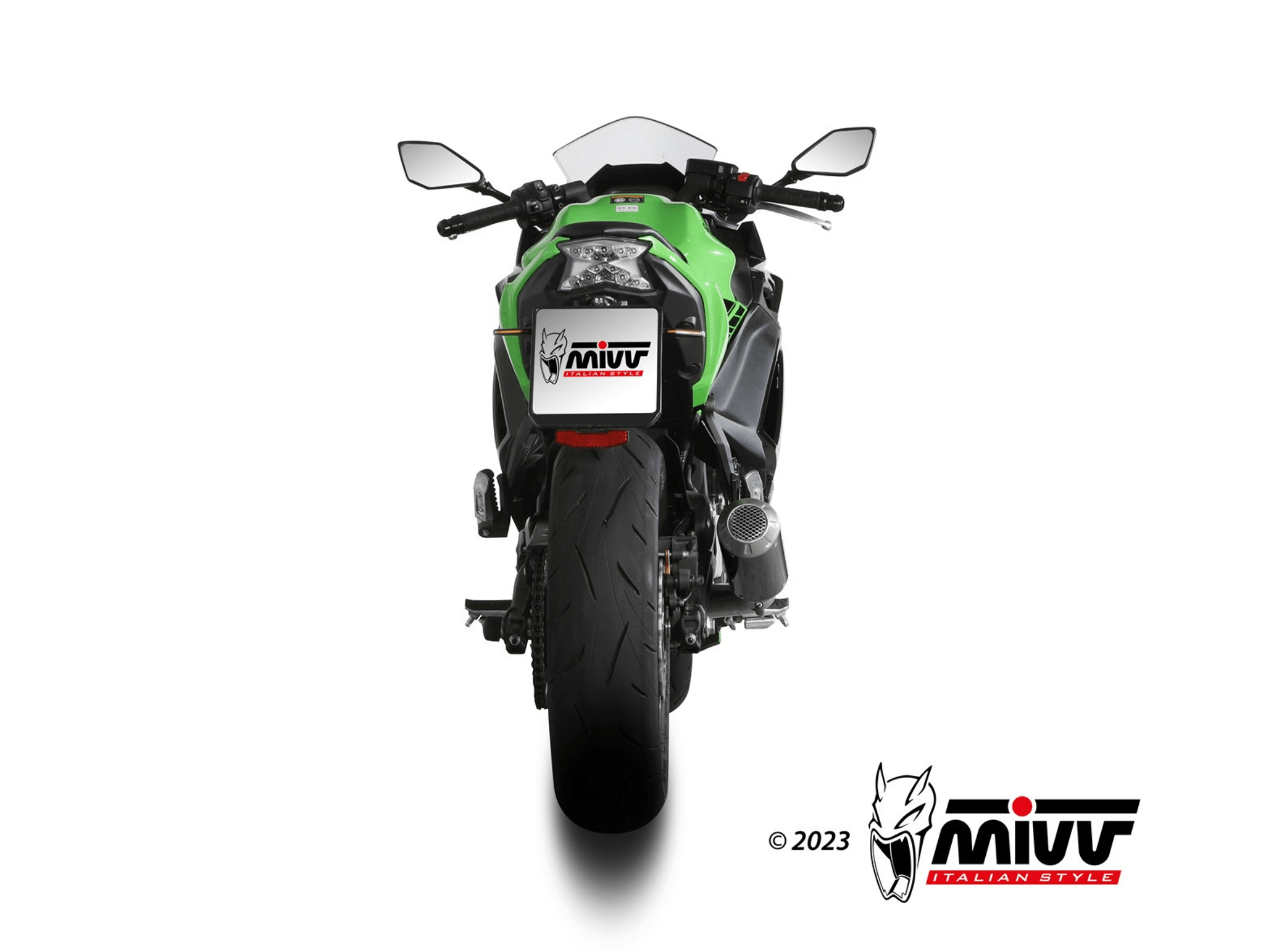 KAWASAKI NINJA 650 MIVV Exhaust Complete Racing System with MK3 Carbon Silencer 2024-2026 - Image 4