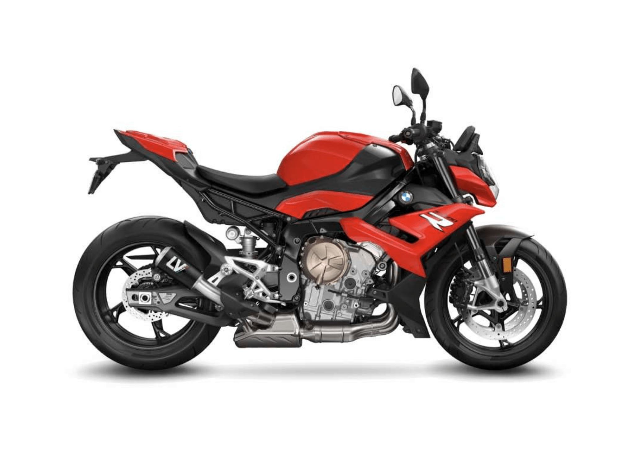 BMW S 1000 R LeoVince Exhaust LV-10 Carbon Slip-On Silencer 2021-2024 - Image 2