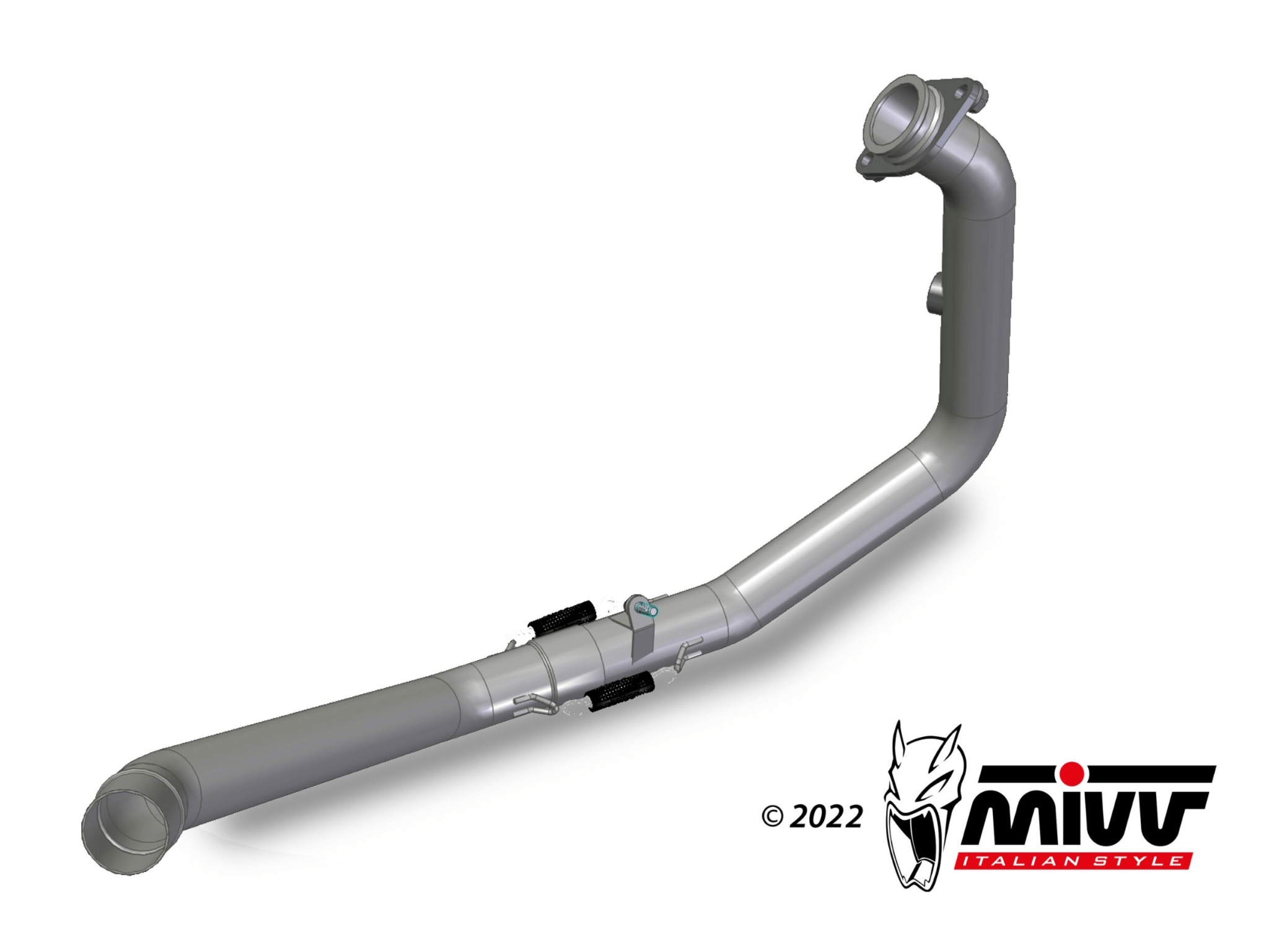 HUSQVARNA SVARTPILEN / VITPILEN 401 MIVV Exhaust Optional Racing Collectors 2021-2023