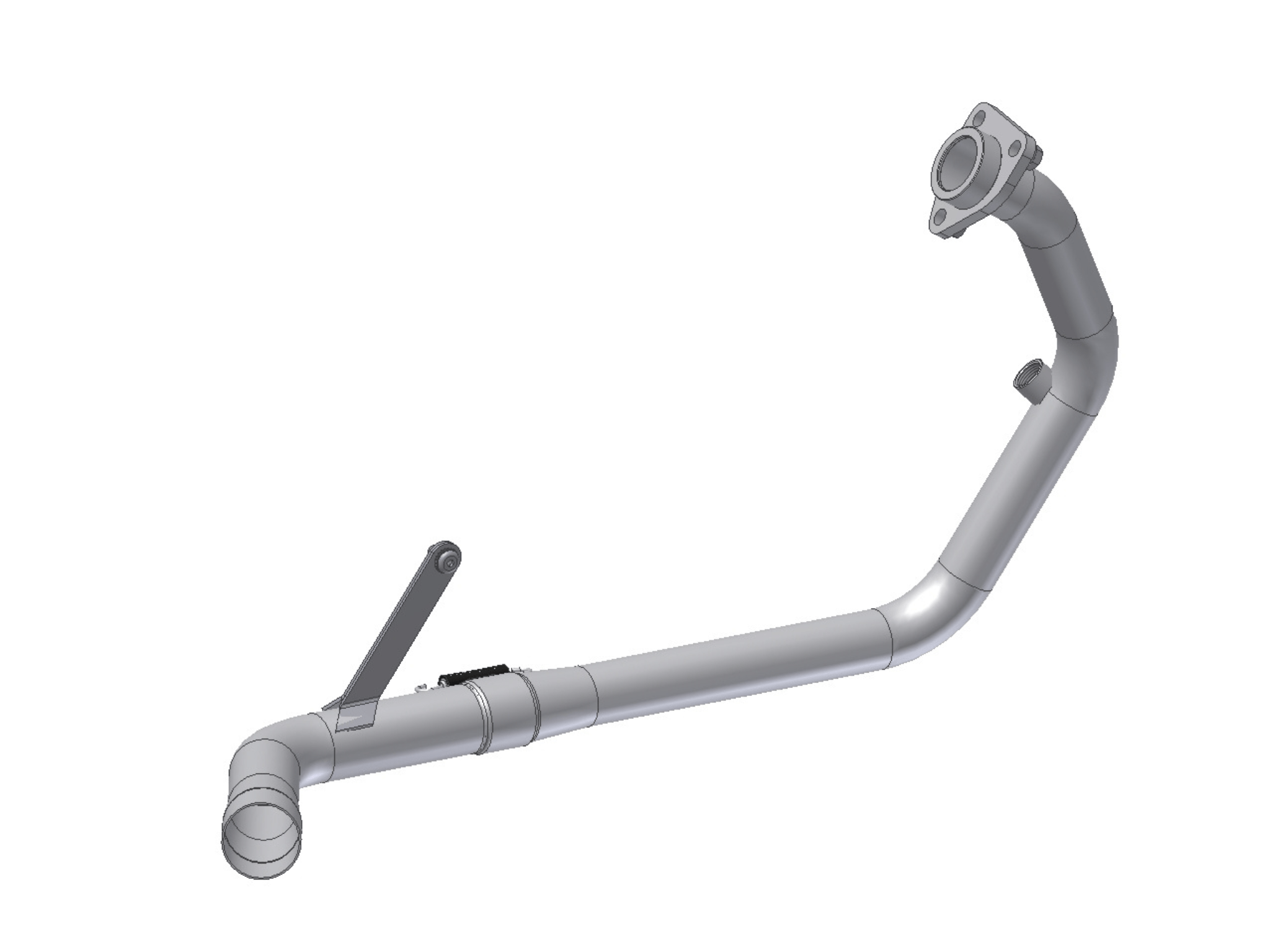 KTM 125 DUKE MIVV Exhaust Optional Racing Collectors 2021-2023