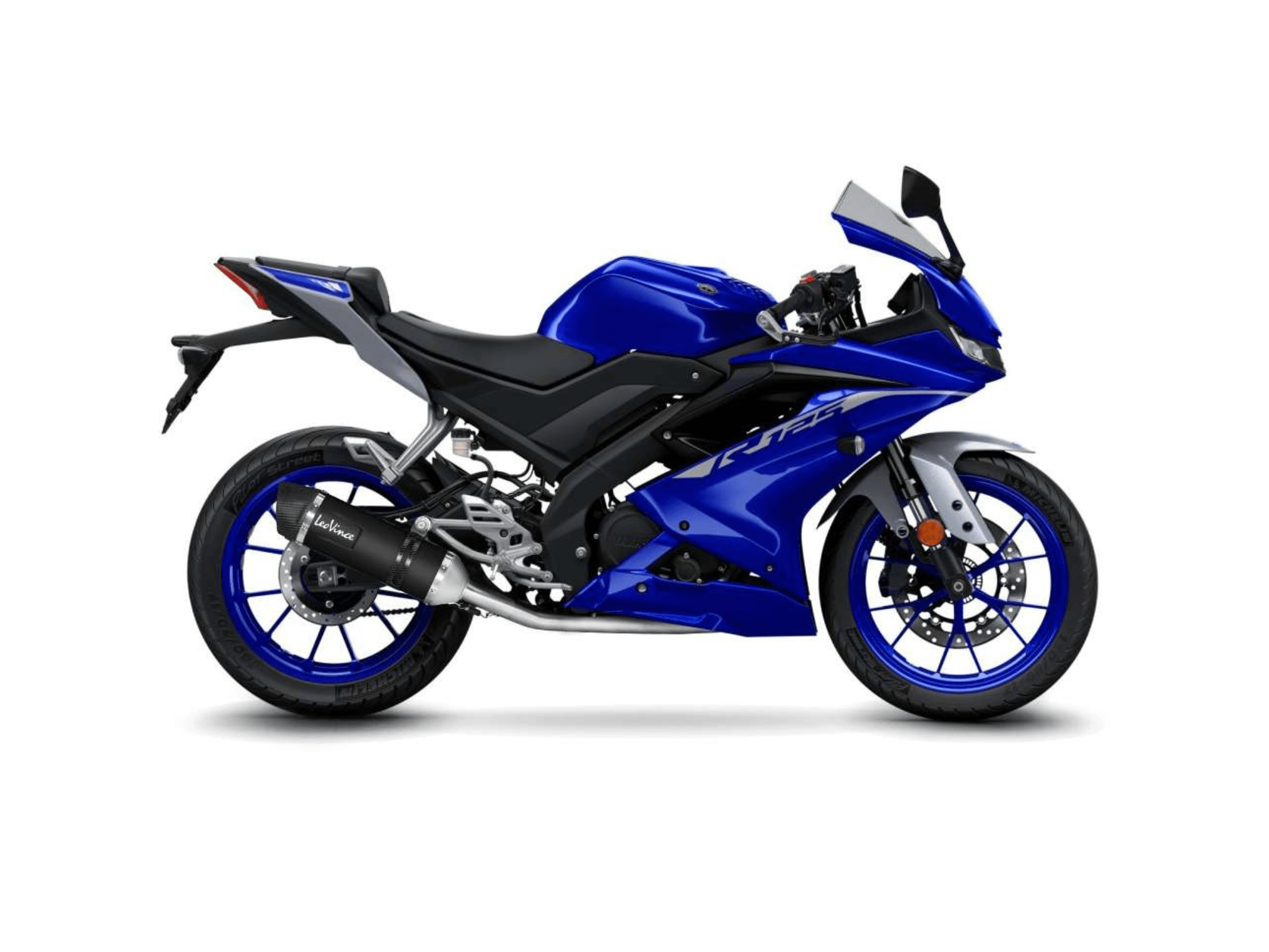YAMAHA R125 LeoVince Exhaust Complete Racing System with LV ONE EVO Black Silencer 2025-2026 - Slika 2