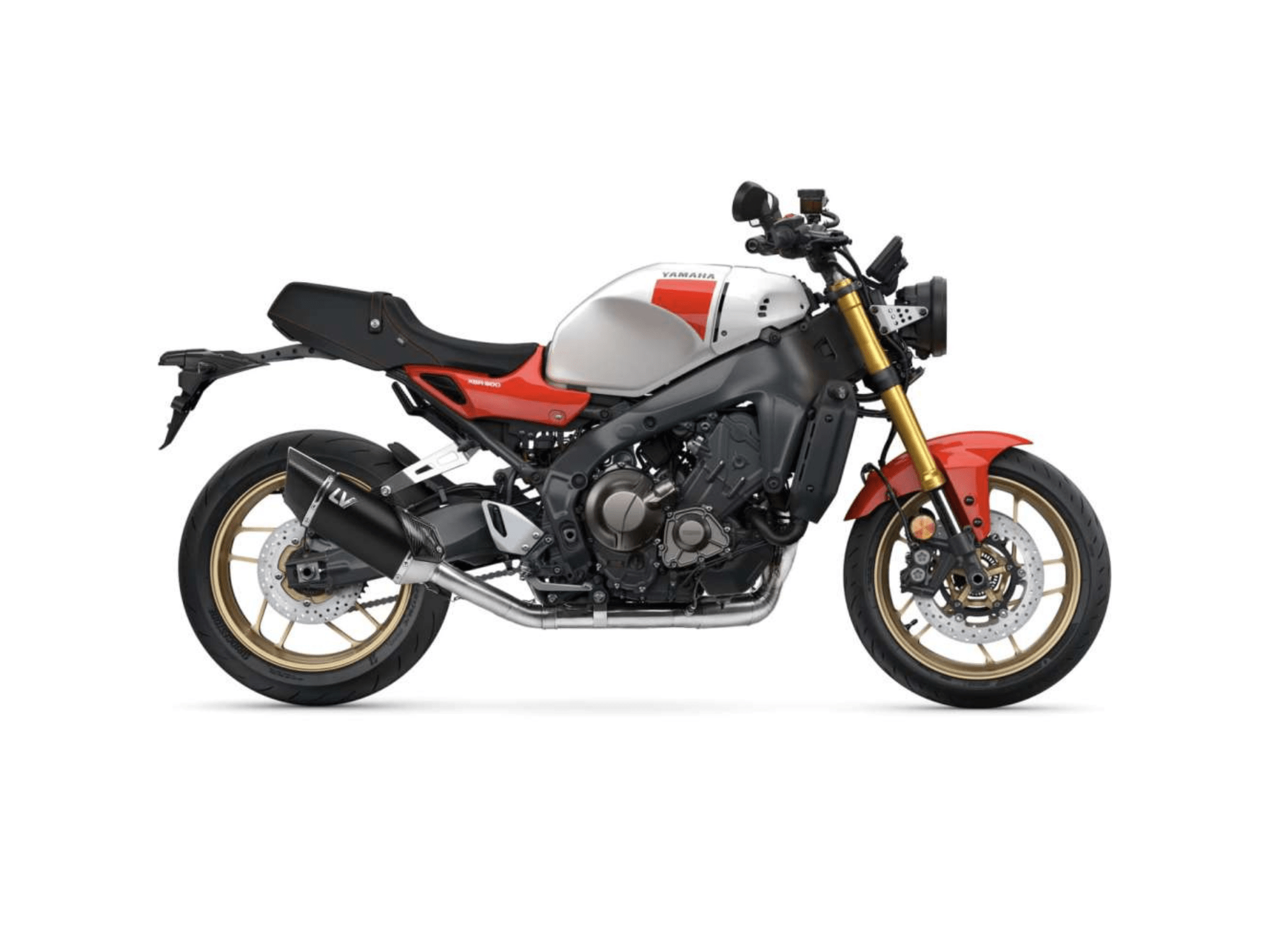 YAMAHA XSR 900 LeoVince Exhaust Complete System with LV-14 R Black Silencer 2025-2026 - Slika 2