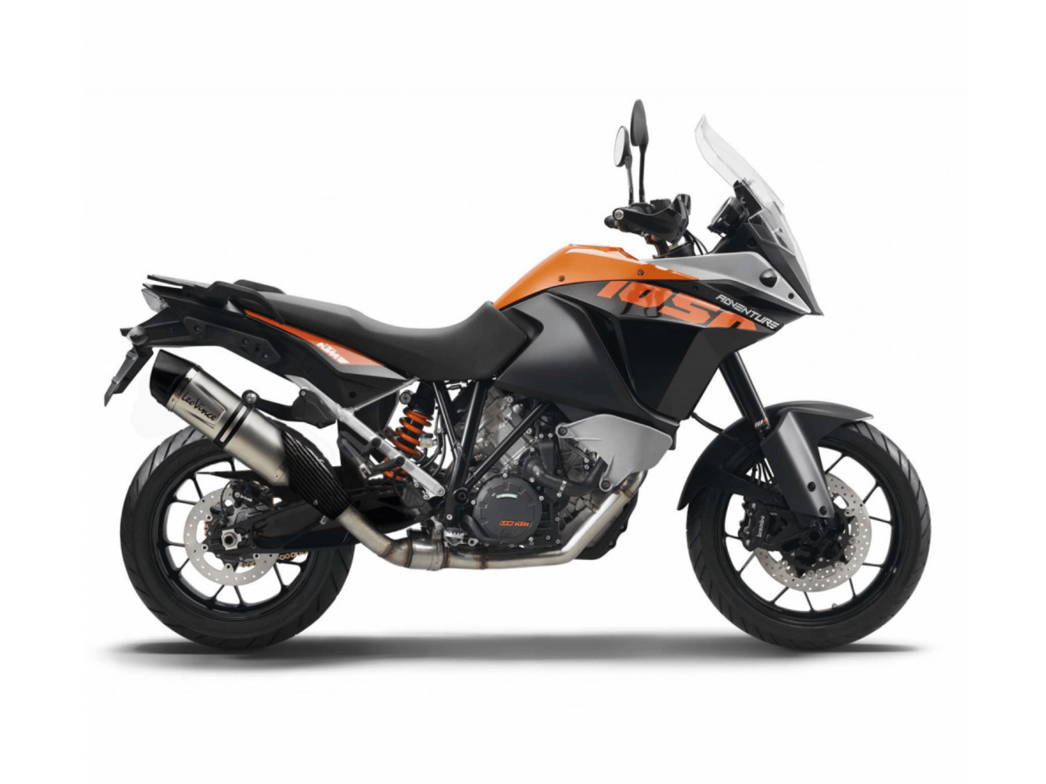 KTM 1050 ADVENTURE LeoVince Exhaust LV ONE EVO Slip-On Silencer 2015-2016 - immagine 2
