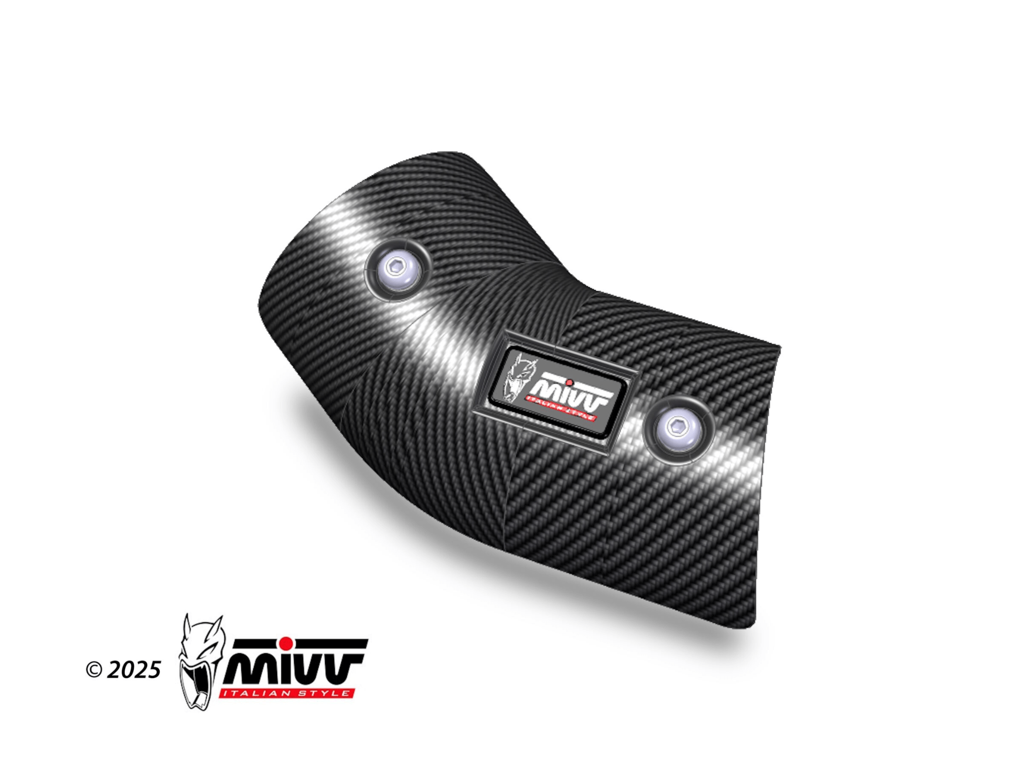 APRILIA RS 457 MIVV Exhaust Carbon Heat Shield 2024-2026