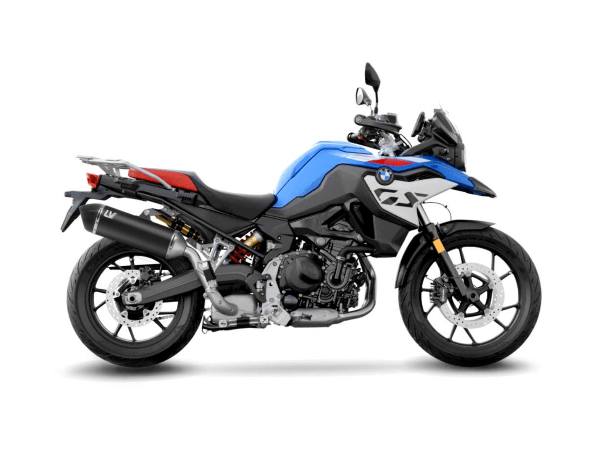 BMW F 800 GS LeoVince Exhaust LV-14 Black Slip-On Silencer 2024-2026 - immagine 2