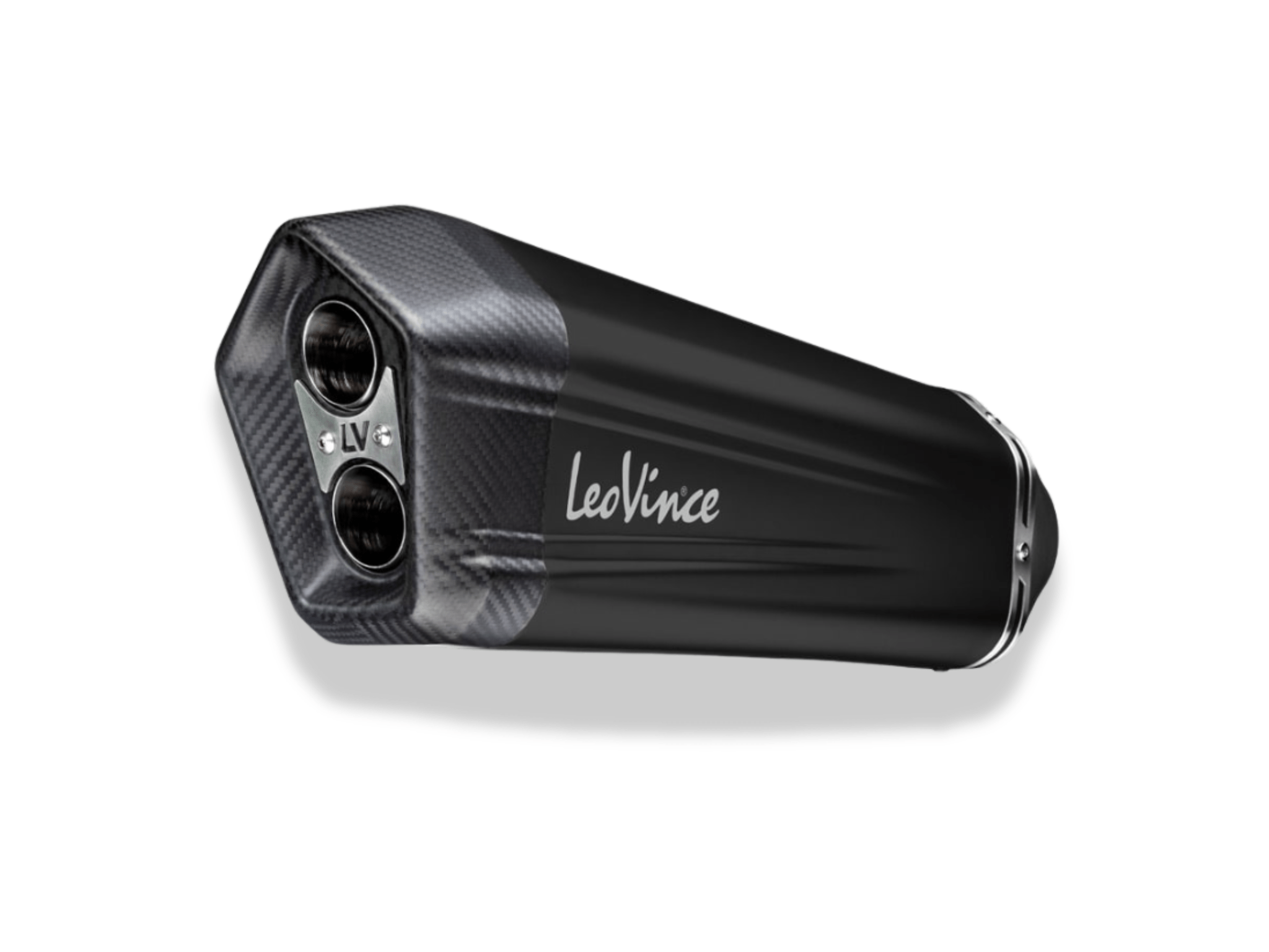 BMW R 1200 GS ADVENTURE LeoVince Exhaust LV-12 Black Slip-On Silencer 2013-2016