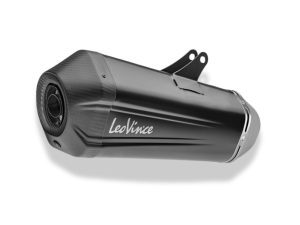 SUZUKI V-STROM 1050 LeoVince Exhaust LV-12 Black Slip-On Silencer 2025-2026