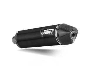 HUSQVARNA 701 SUPERMOTO MIVV Exhaust STR-1 Black Slip-On Silencer 2021-2024