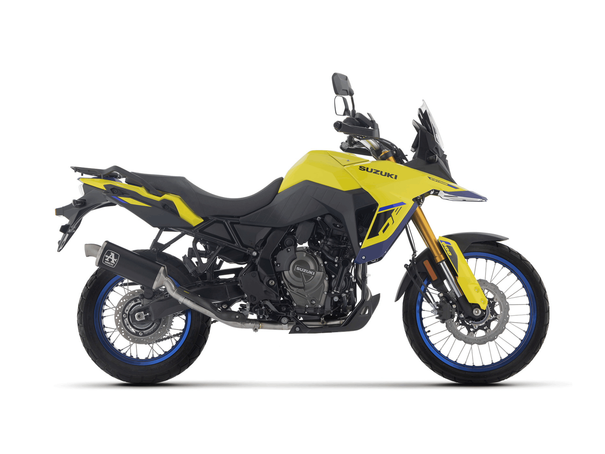 SUZUKI V-STROM 800 SE ARROW Exhaust Indy-Race Aluminium "Dark" Silencer 2025-2026 - Image 2