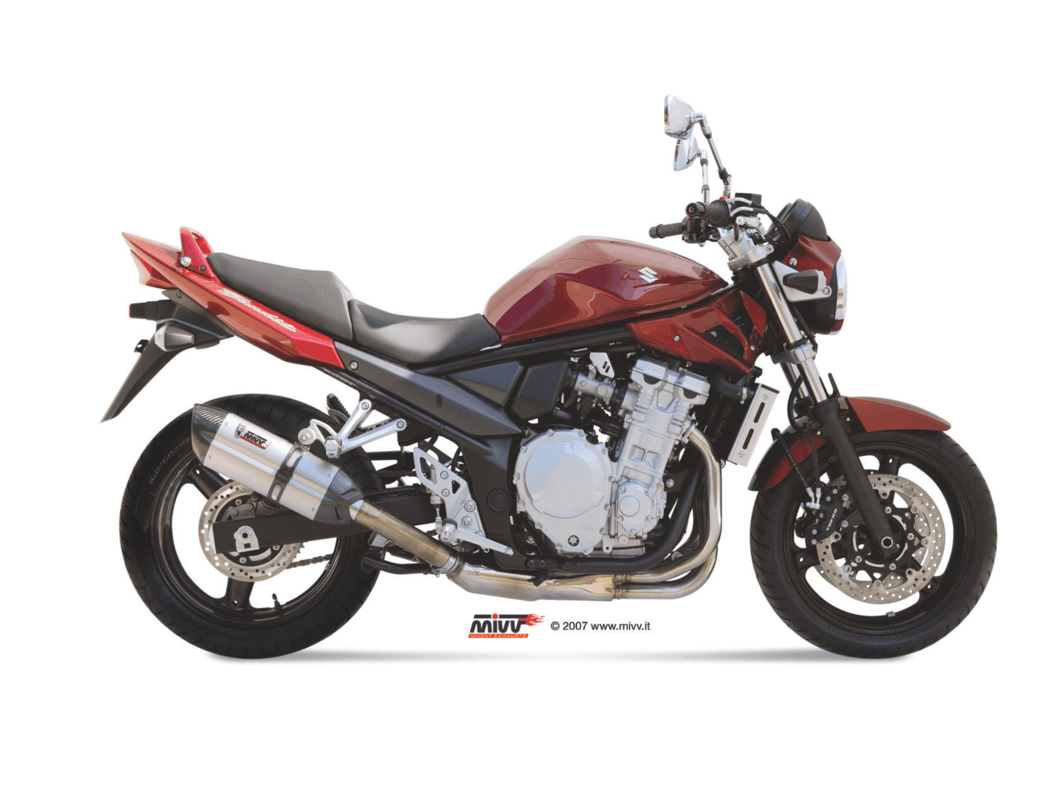 SUZUKI GSF 650 BANDIT MIVV Exhaust SUONO Slip-On Silencer 2007-2015 - Slika 2