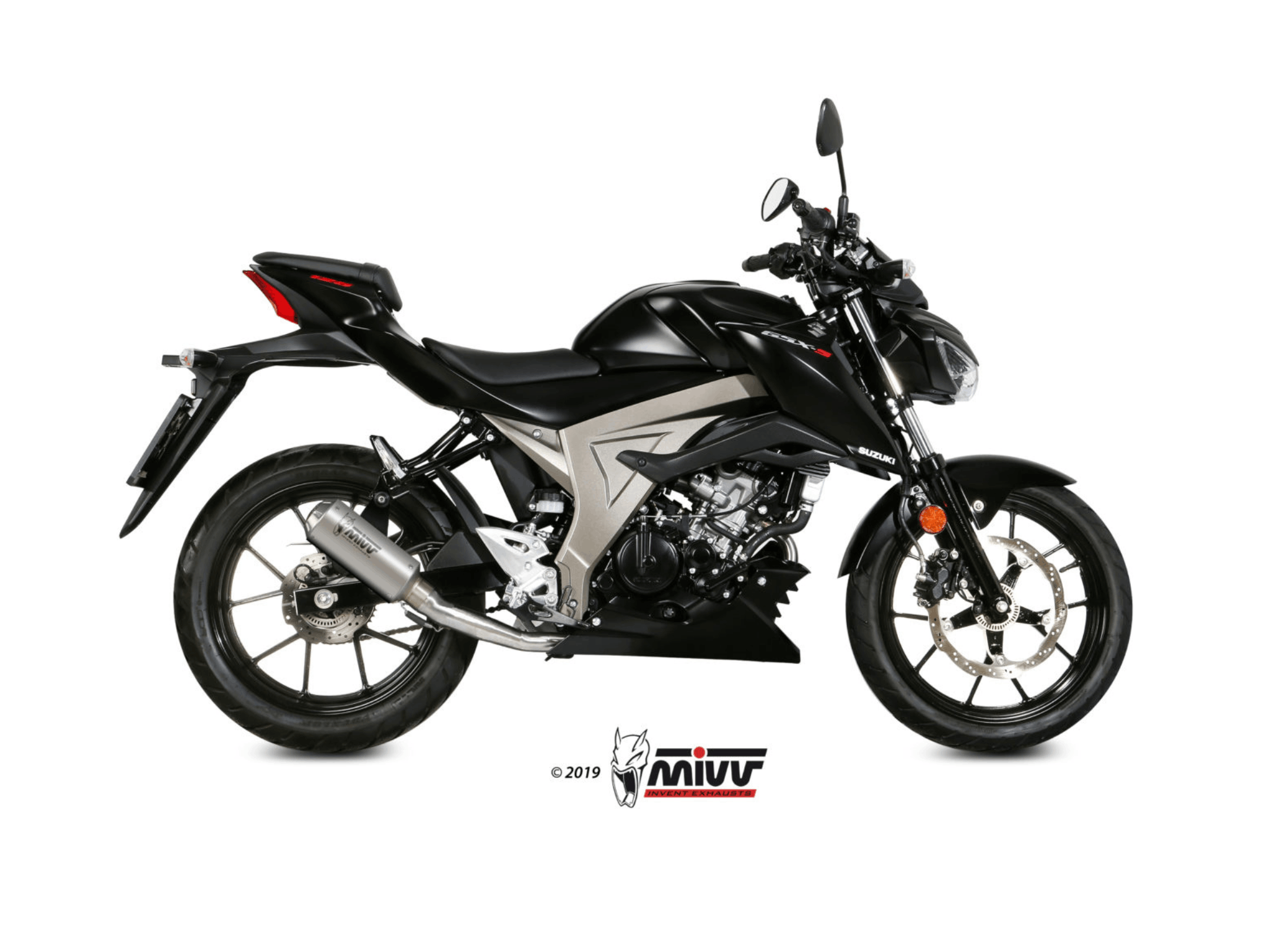 SUZUKI GSX-S 125 MIVV Exhaust Complete Racing System with MK3 Silencer 2017-2020 - Slika 2
