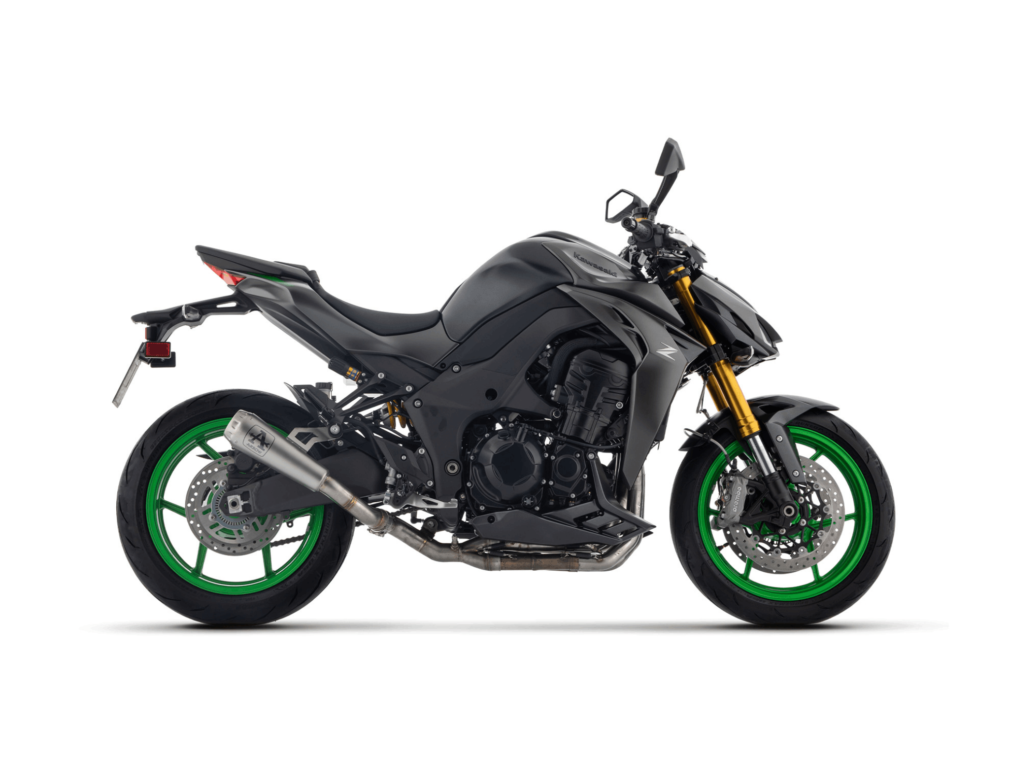 KAWASAKI Z 1100 ARROW Exhaust Pro-Race Nichrom "Dark" Silencer 2025-2026 - immagine 2