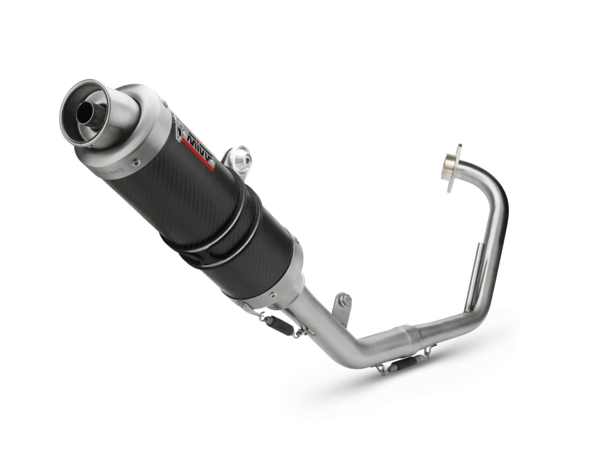 YAMAHA R125 MIVV Exhaust Complete System with GP Carbon Silencer 2008-2013