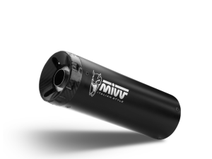 KAWASAKI Z 900 RS MIVV Exhaust HR-1 Black Slip-On Silencer 2018-2024