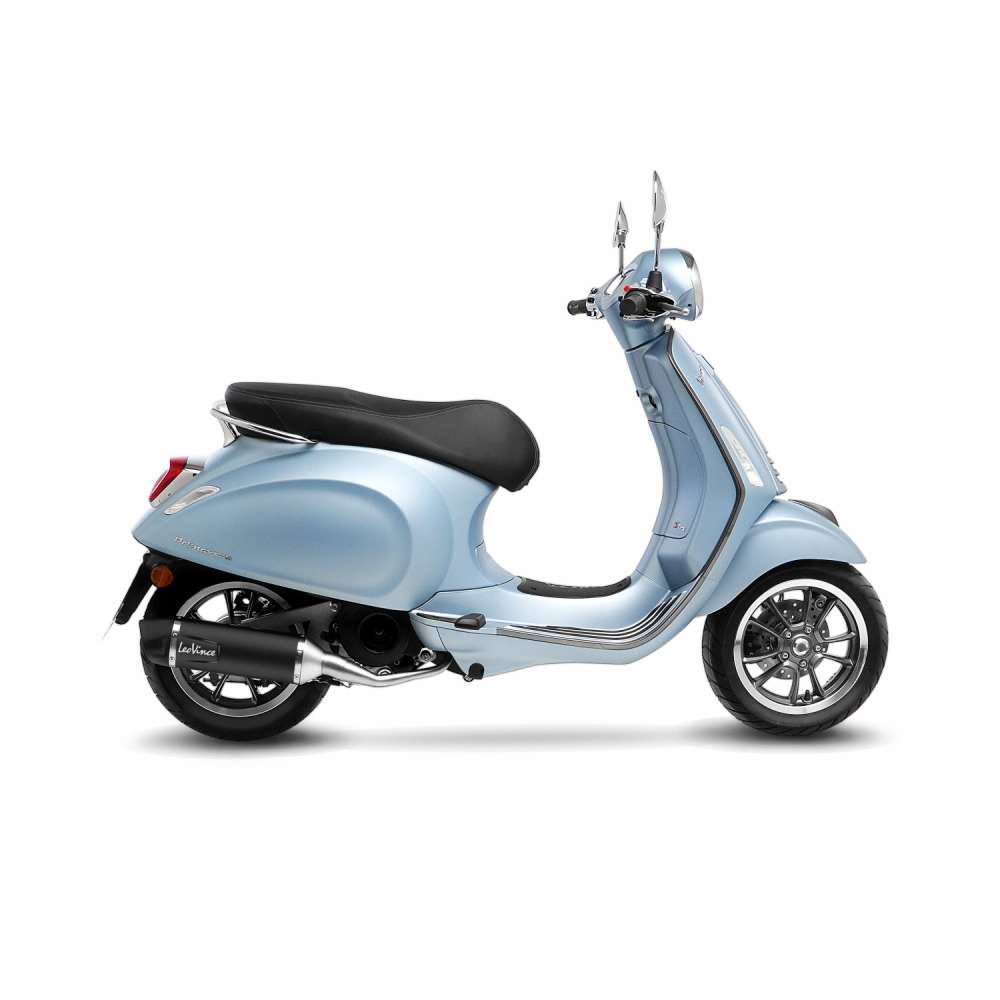 VESPA SPRINT 125 LeoVince Exhaust Complete System with NERO 2021-2023 - immagine 2