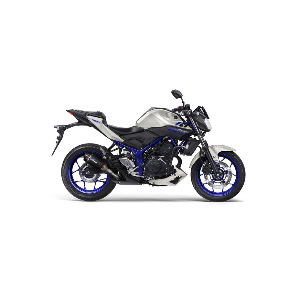 YAMAHA MT-25 LeoVince Exhaust LV PRO Carbon Slip-On Silencer 2015-2018 - Slika 2