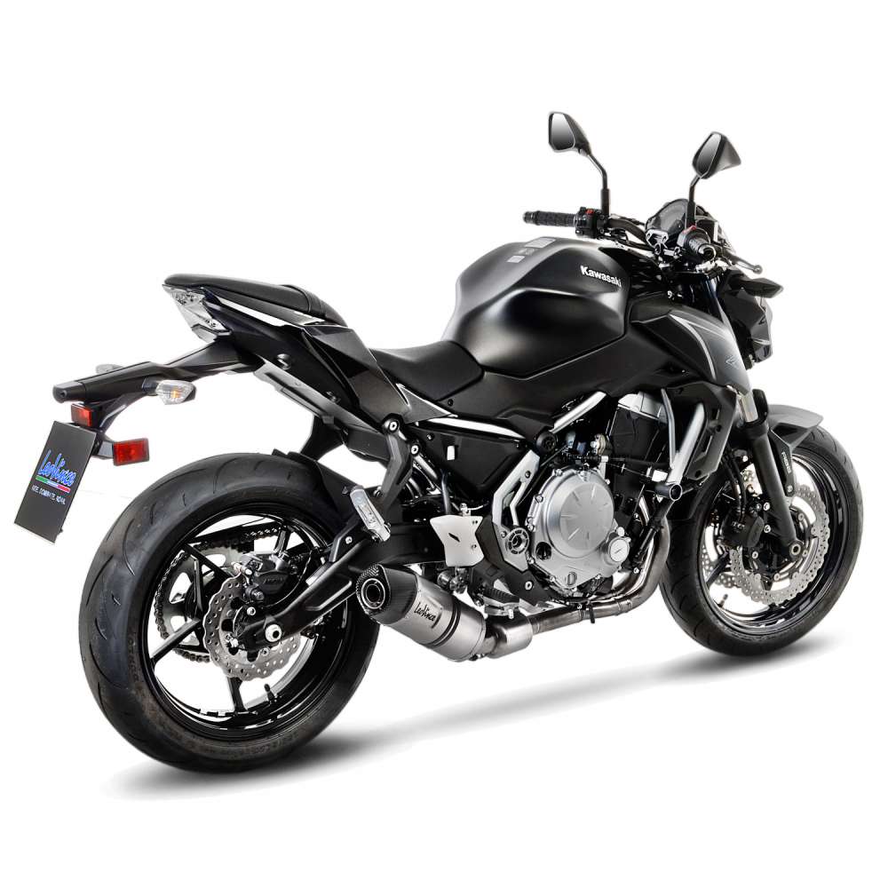 KAWASAKI Z 650 LeoVince Exhaust Complete System with LV ONE EVO Silencer 2017-2019 - immagine 3