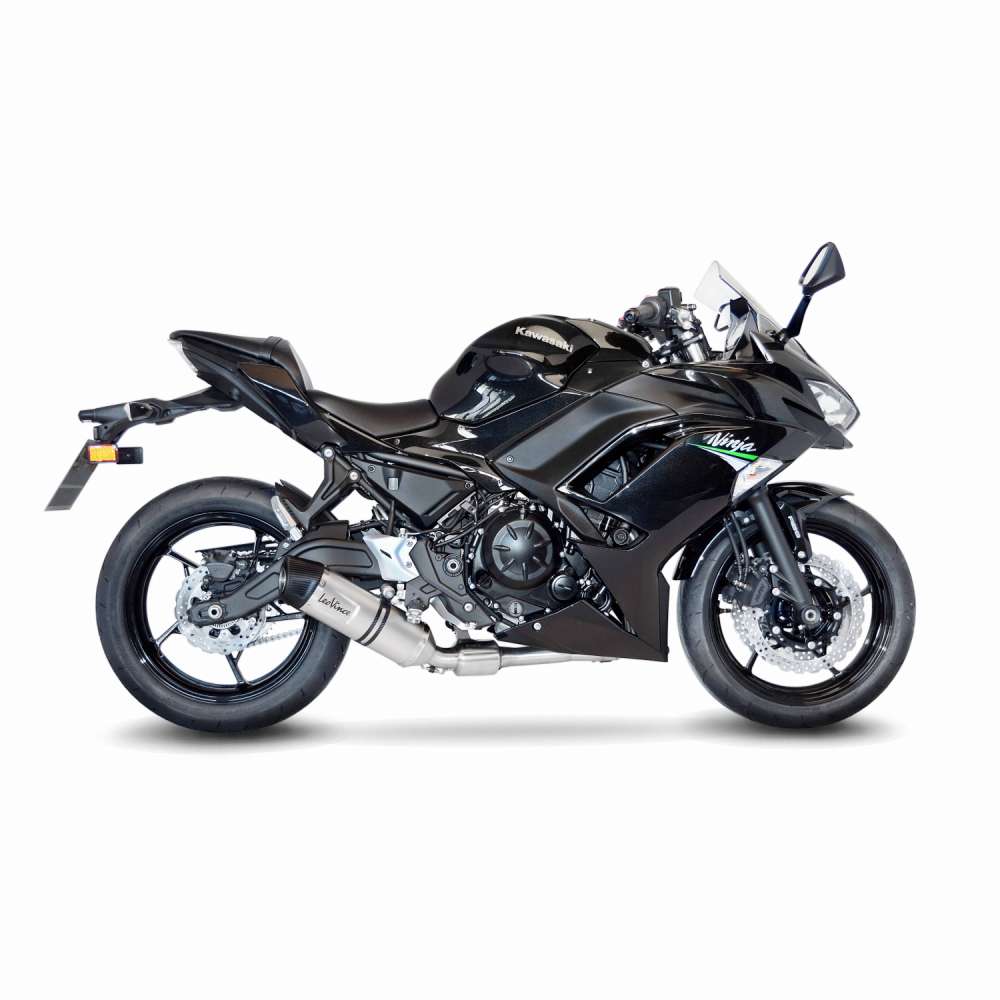 KAWASAKI NINJA 650 LeoVince Exhaust Complete System with LV ONE EVO Silencer 2020 - Image 2