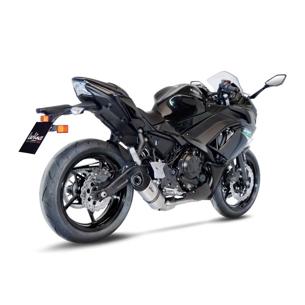 KAWASAKI NINJA 650 LeoVince Exhaust Complete System with LV ONE EVO Silencer 2020 - Image 3