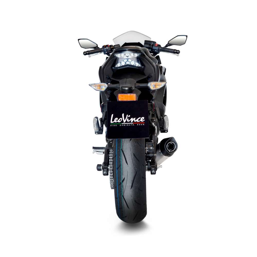 KAWASAKI NINJA 650 LeoVince Exhaust Complete System with LV ONE EVO Silencer 2020 - Image 4