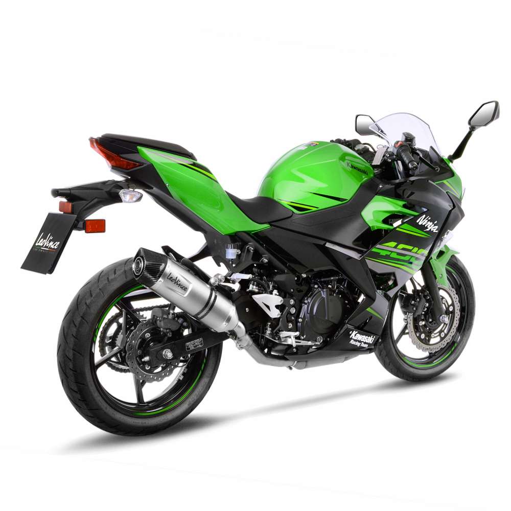 KAWASAKI NINJA 400 LeoVince Exhaust LV ONE EVO Slip-On Silencer 2022-2023 - immagine 3