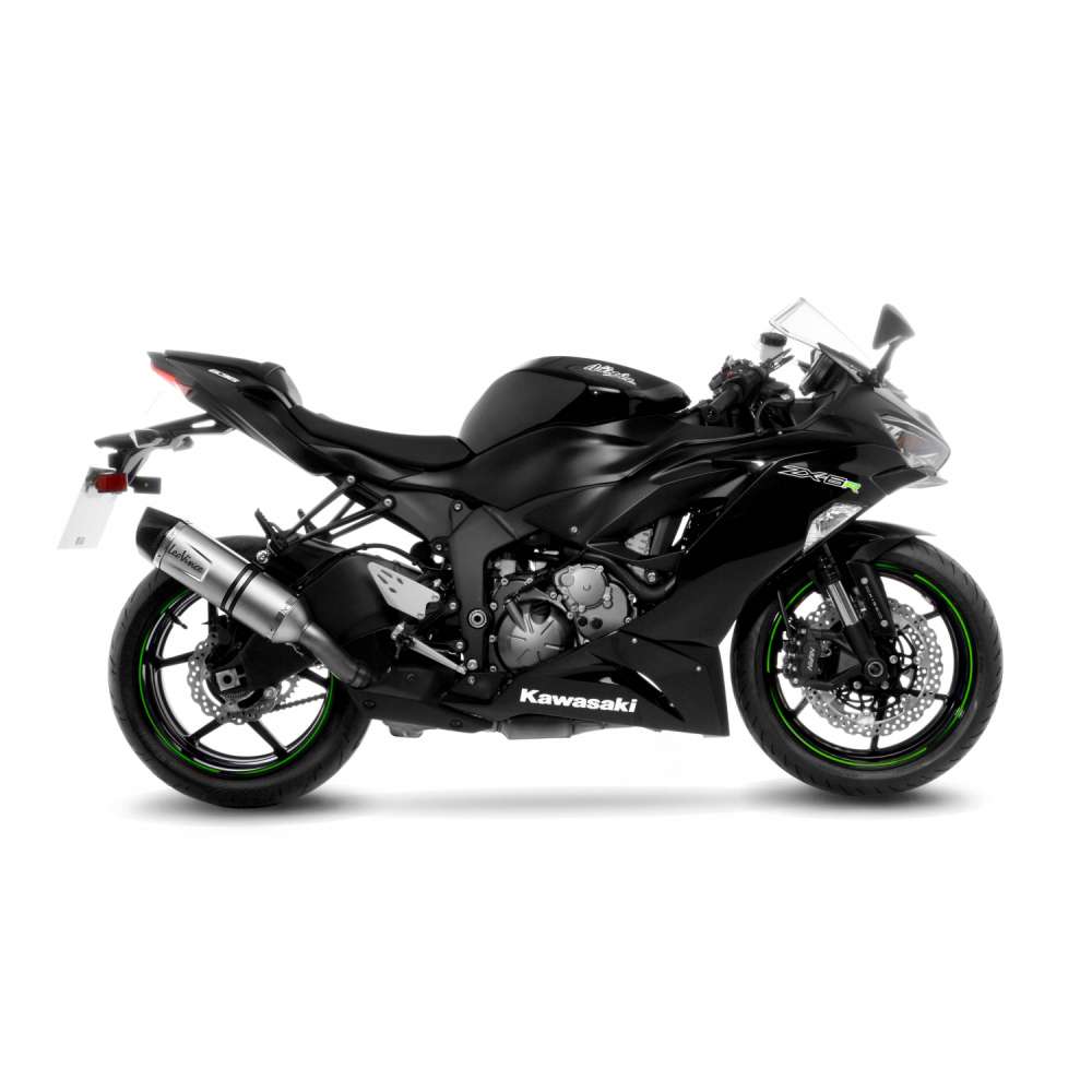 KAWASAKI NINJA ZX-6R LeoVince Exhaust LV ONE EVO Slip-On Silencer 2024-2026 - Image 2