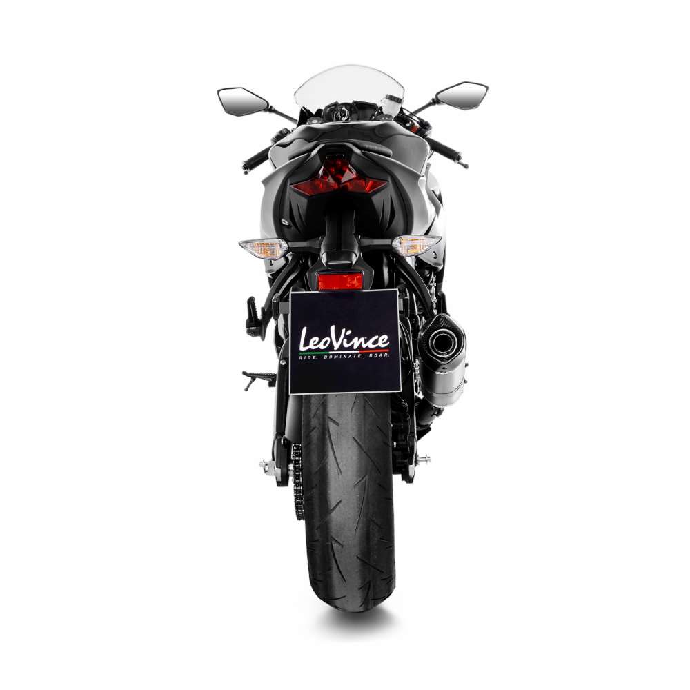 KAWASAKI NINJA ZX-6R LeoVince Exhaust LV ONE EVO Slip-On Silencer 2024-2026 - Image 4