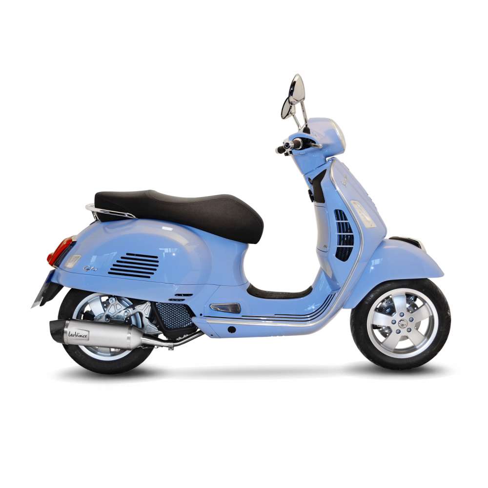 VESPA GTS 150 LeoVince Exhaust LV ONE EVO Slip-On Silencer 2017-2020 - immagine 2