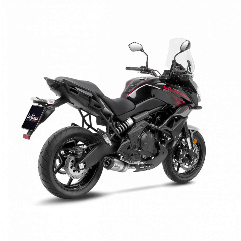 KAWASAKI VERSYS 650 LeoVince Exhaust Complete System with LV ONE EVO Silencer 2021-2026 - Image 3