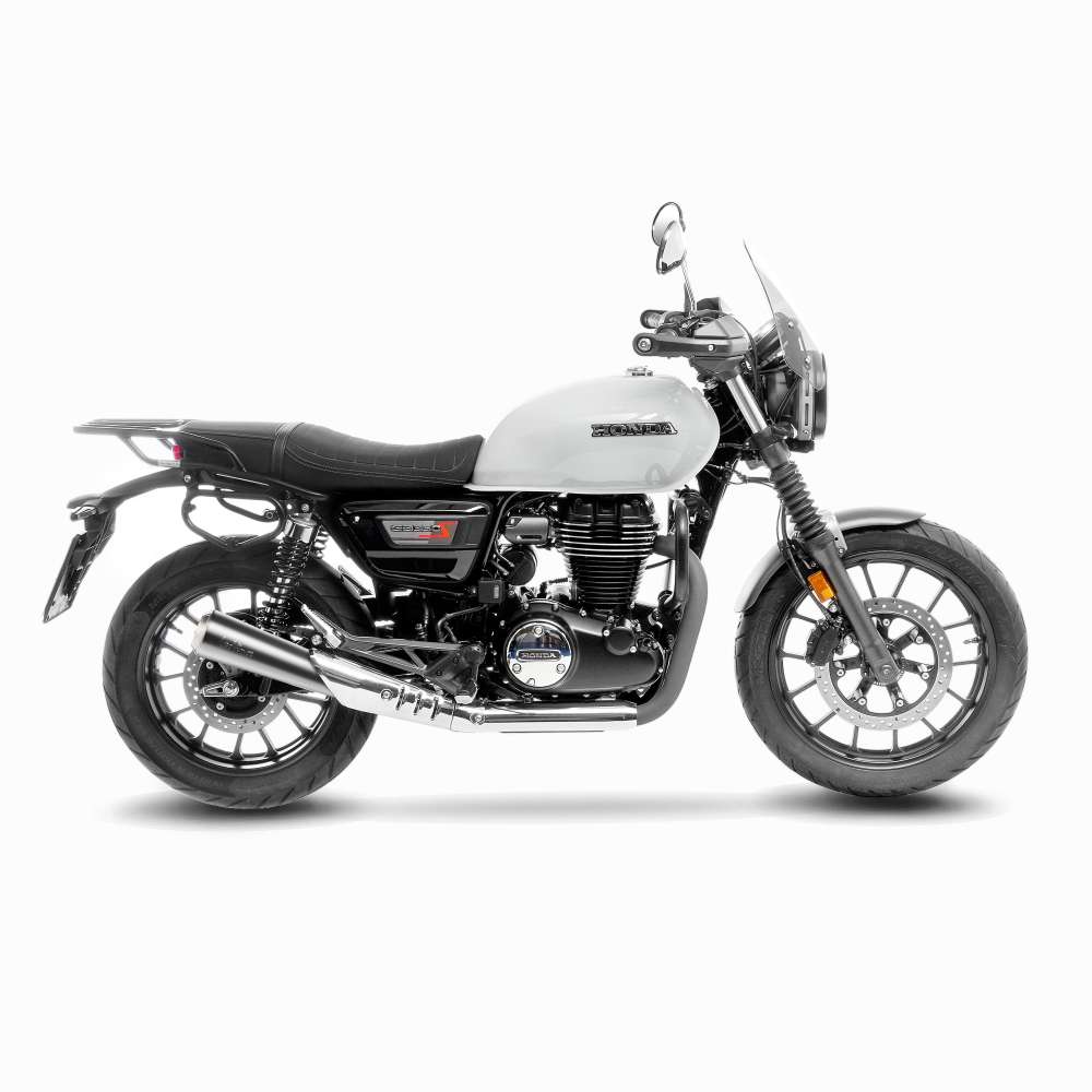HONDA GB 350 S LeoVince Exhaust CLASSIC RACER Slip-On Silencer 2025-2026 - Slika 2