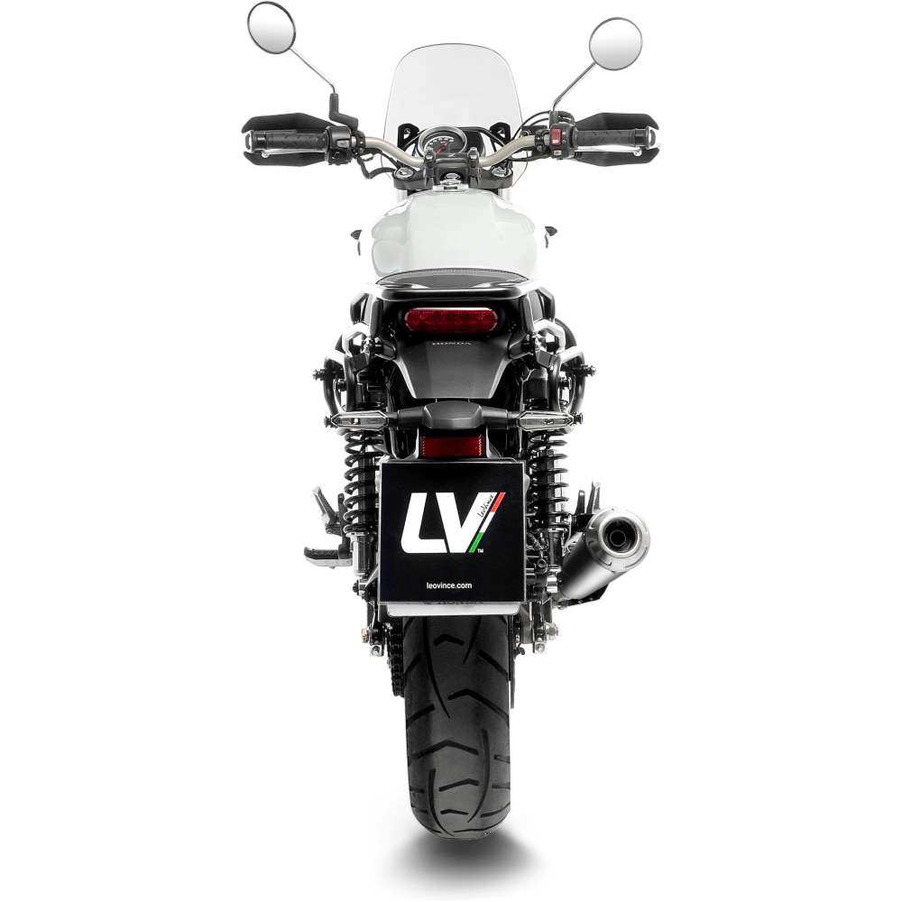 HONDA GB 350 S LeoVince Exhaust CLASSIC RACER Slip-On Silencer 2025-2026 - Slika 4
