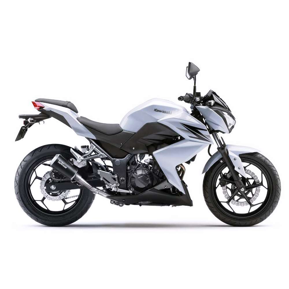 KAWASAKI Z 250 LeoVince Exhaust LV-10 Black Slip-On Silencer 2015-2016 - Slika 2
